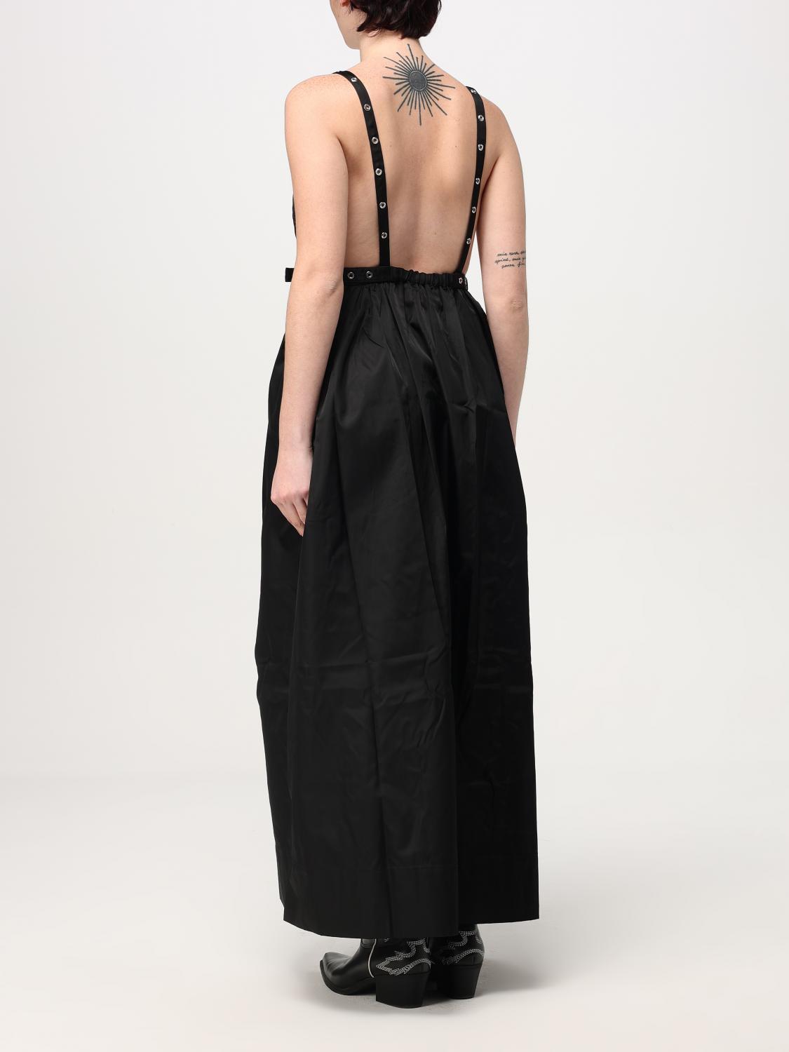 GANNI DRESS: Dress woman Ganni, Black - Img 3