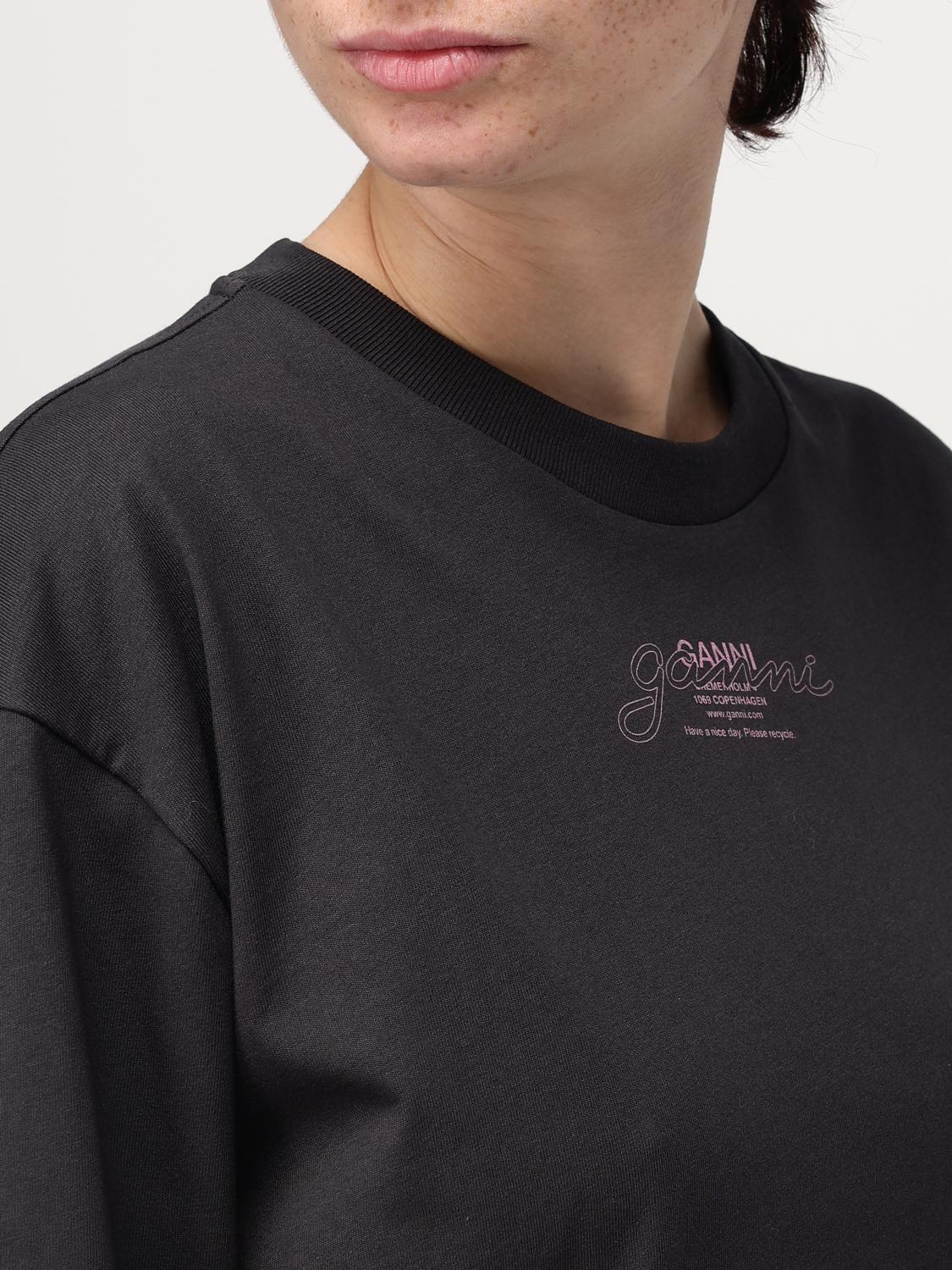GANNI SWEATSHIRT: Pullover damen Ganni, Grau - Img 3