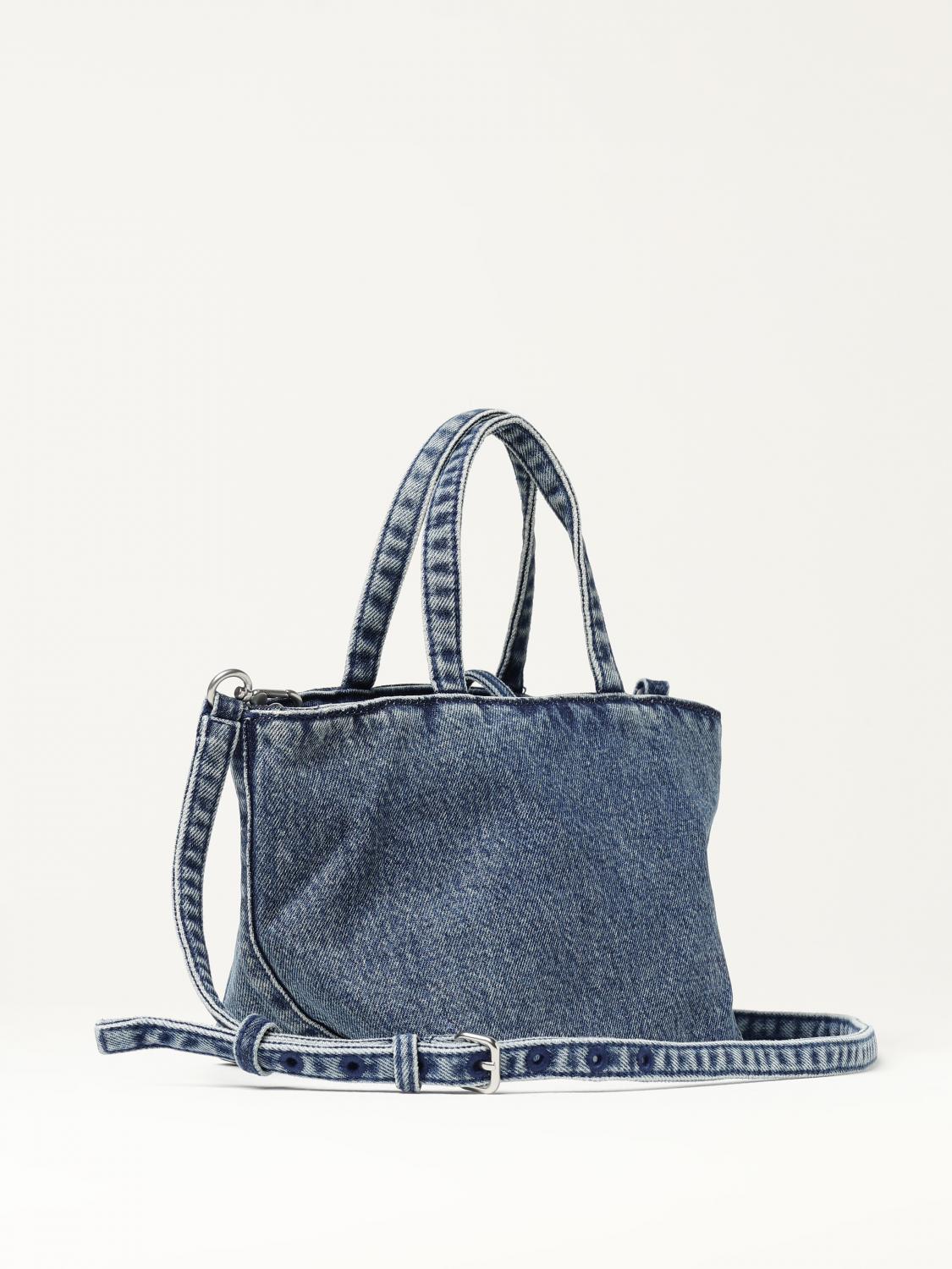 ALEXANDER WANG SAC PORTÉ MAIN: Sac porté main femme Alexander Wang, Bleu - Img 3