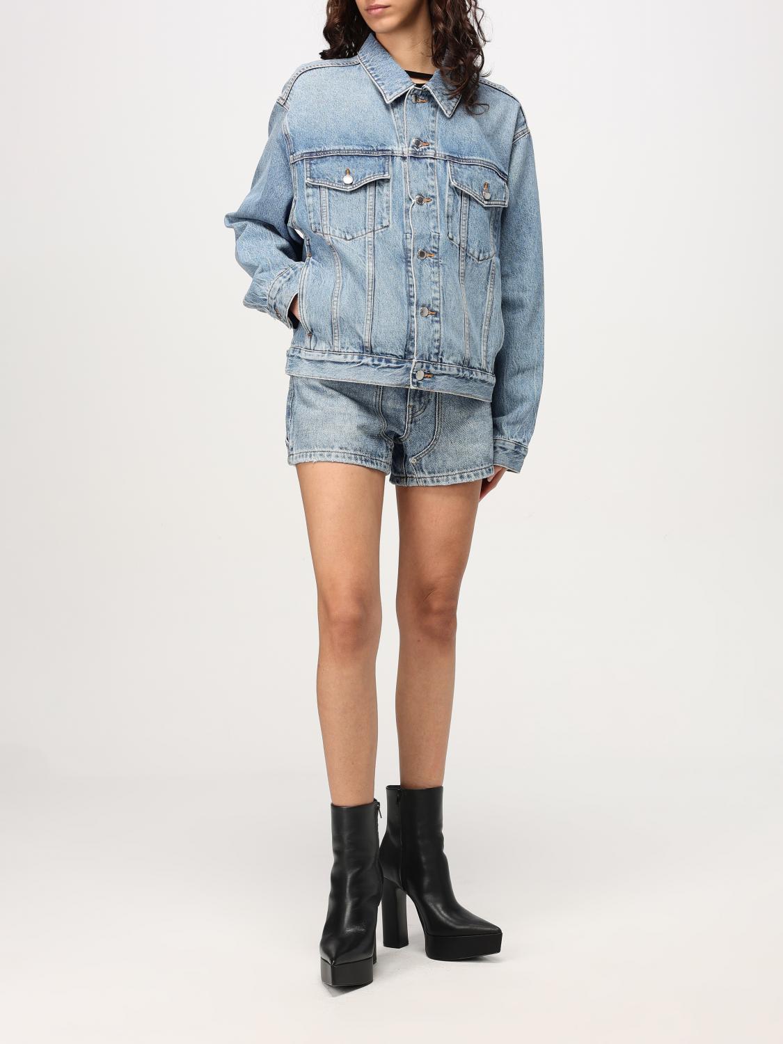 ALEXANDER WANG JACKET: Blazer woman Alexander Wang, Denim - Img 2