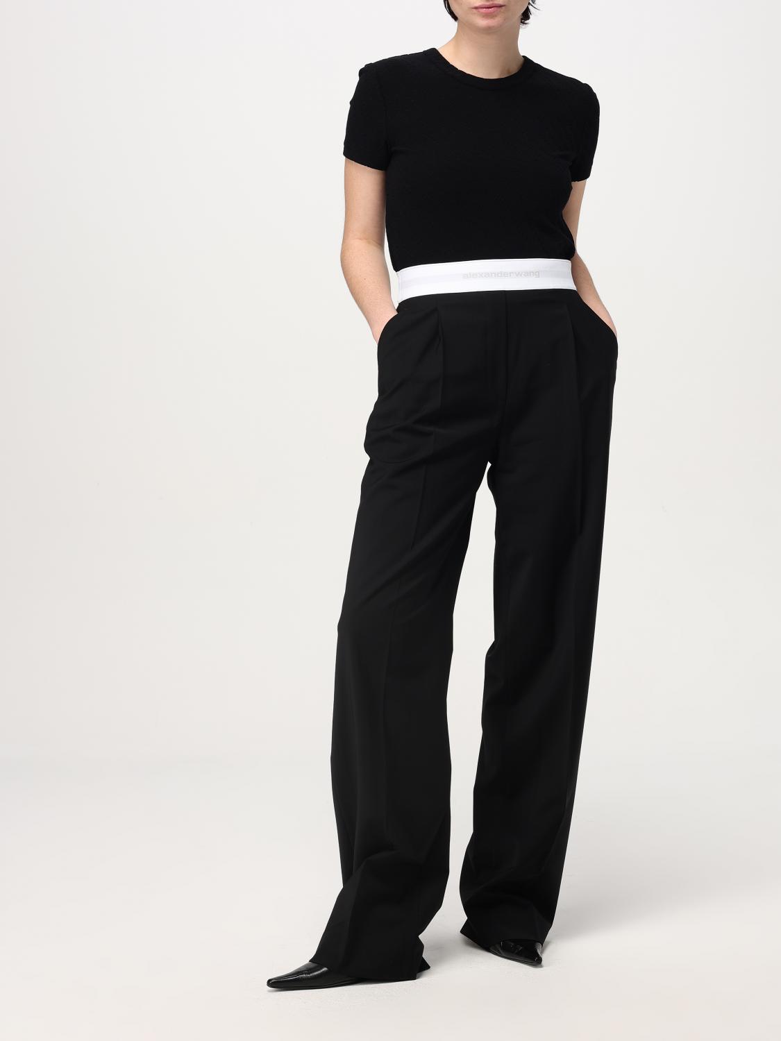 ALEXANDER WANG PANTS: Pants woman Alexander Wang, Black - Img 2