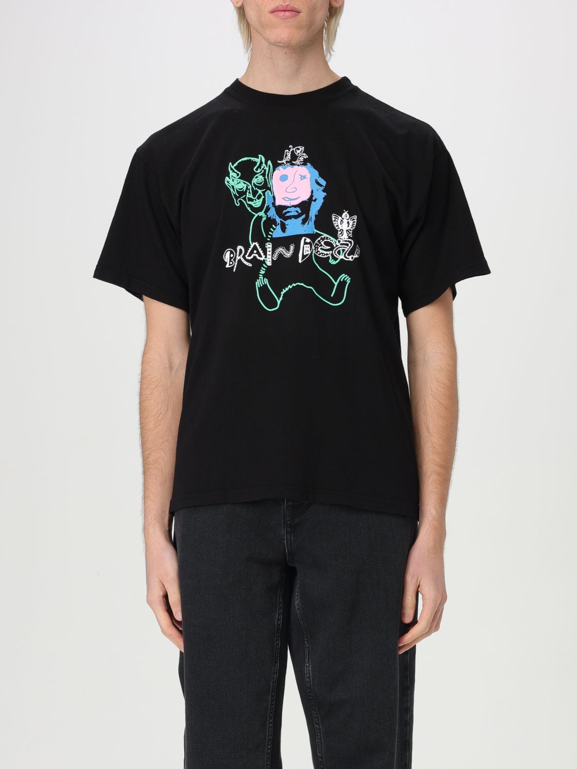 BRAIN DEAD T-SHIRT: T-shirt homme Brain Dead, Noir - Img 1