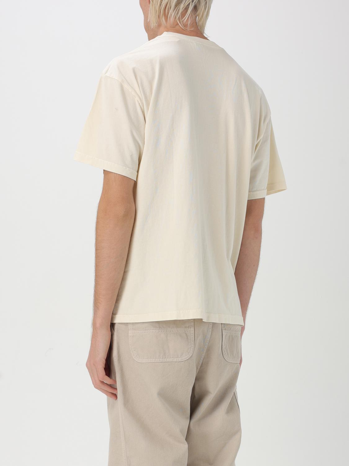 BRAIN DEAD T-SHIRT: T-shirt homme Brain Dead, Beige - Img 2