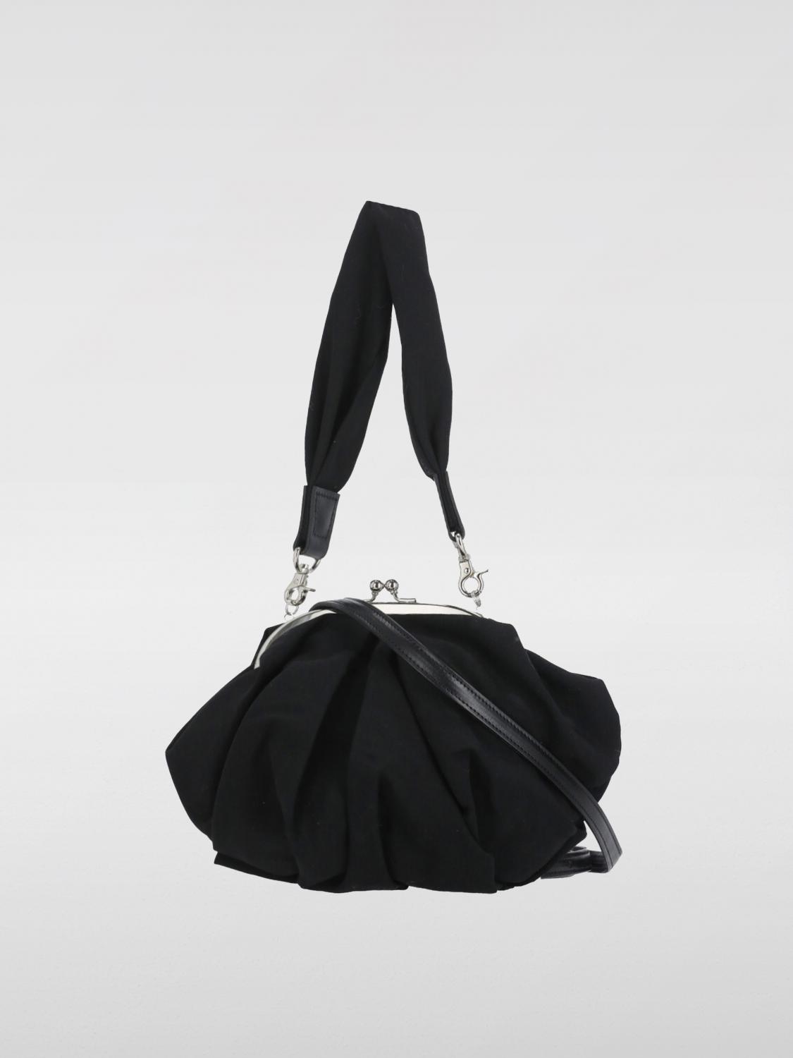 Y'S BORSA A SPALLA: Borsa a spalla donna Y's, Nero - Img 1