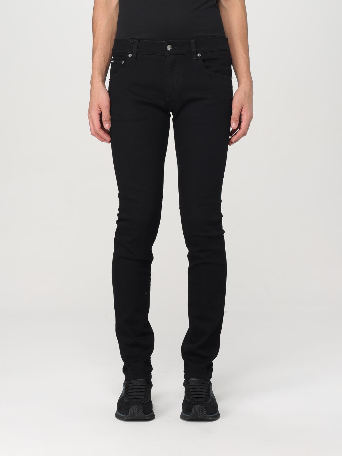 DOLCE & GABBANA JEANS: Jeans men Dolce & Gabbana, Black - Img 1