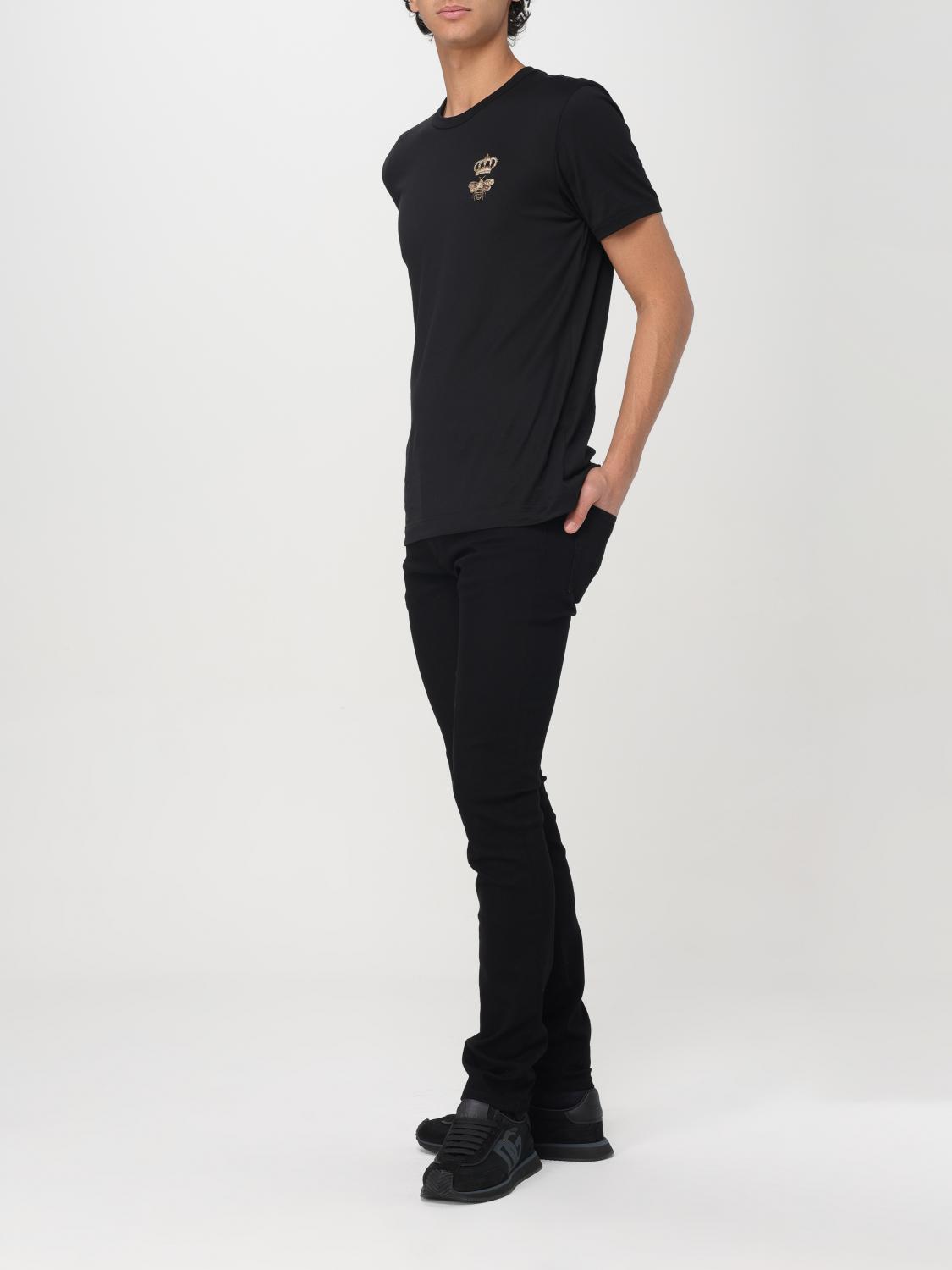 DOLCE & GABBANA JEANS: Jeans men Dolce & Gabbana, Black - Img 2