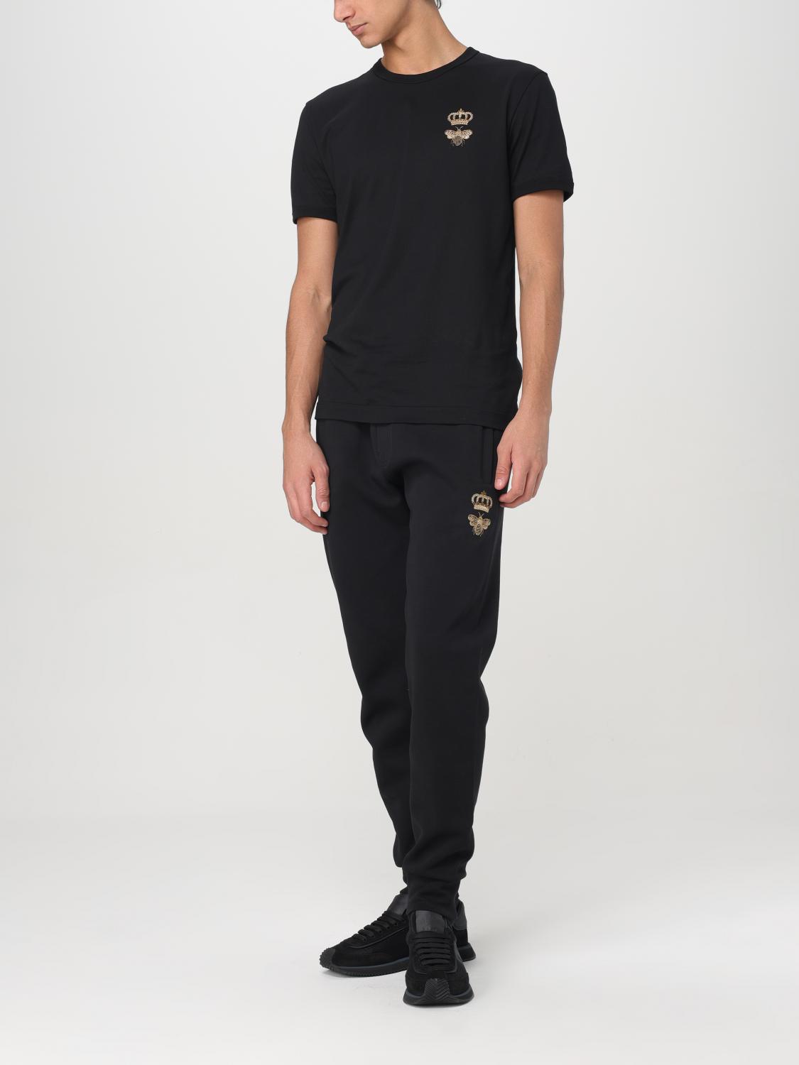 DOLCE & GABBANA PANTS: Pants men Dolce & Gabbana, Black - Img 2