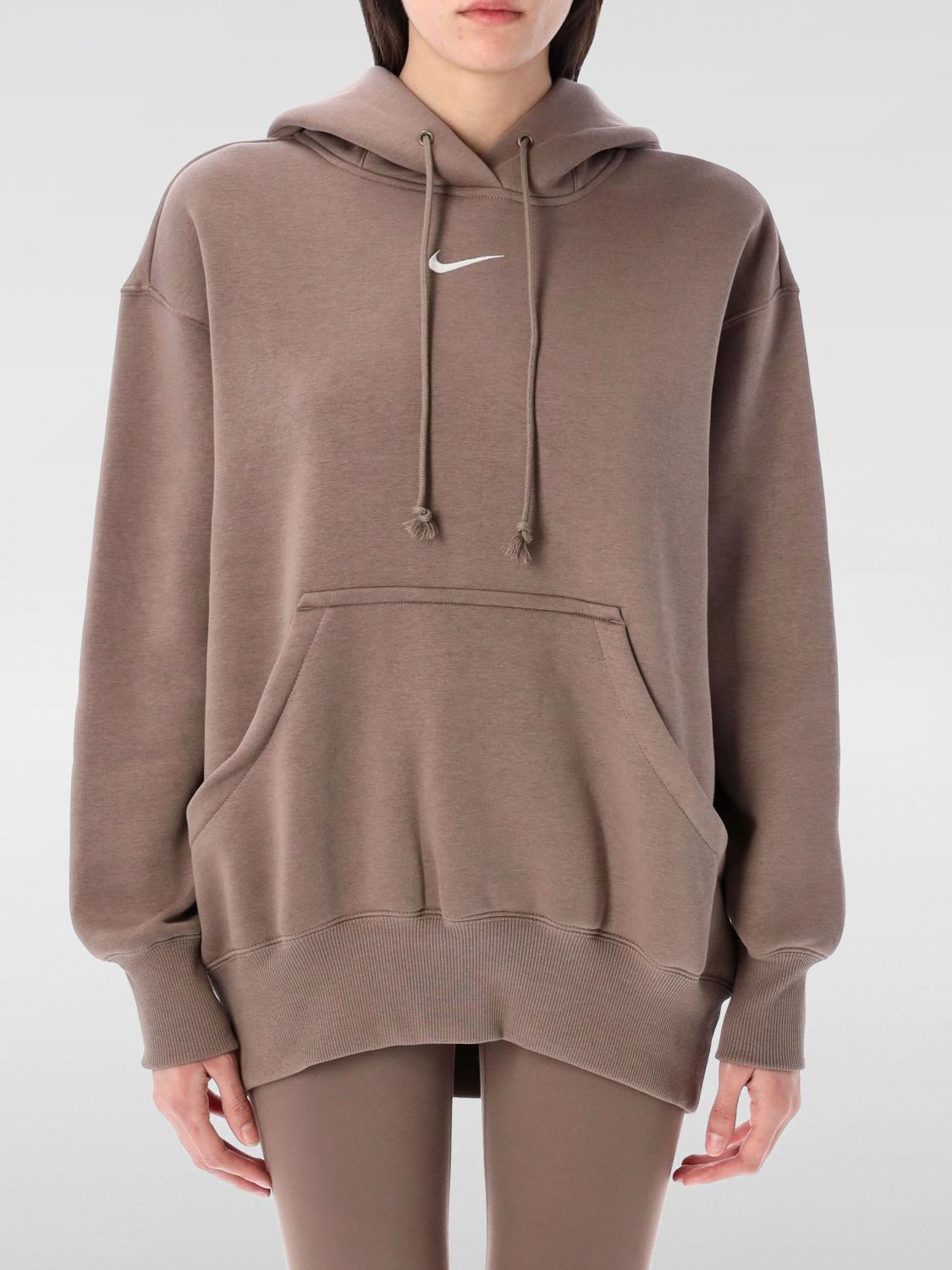 NIKE SUDADERA: Sudadera mujer Nike, Marrón - Img 1