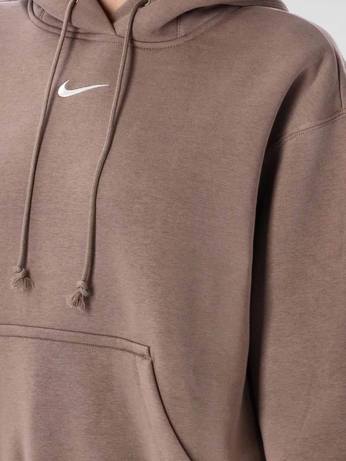 NIKE SUDADERA: Sudadera mujer Nike, Marrón - Img 3