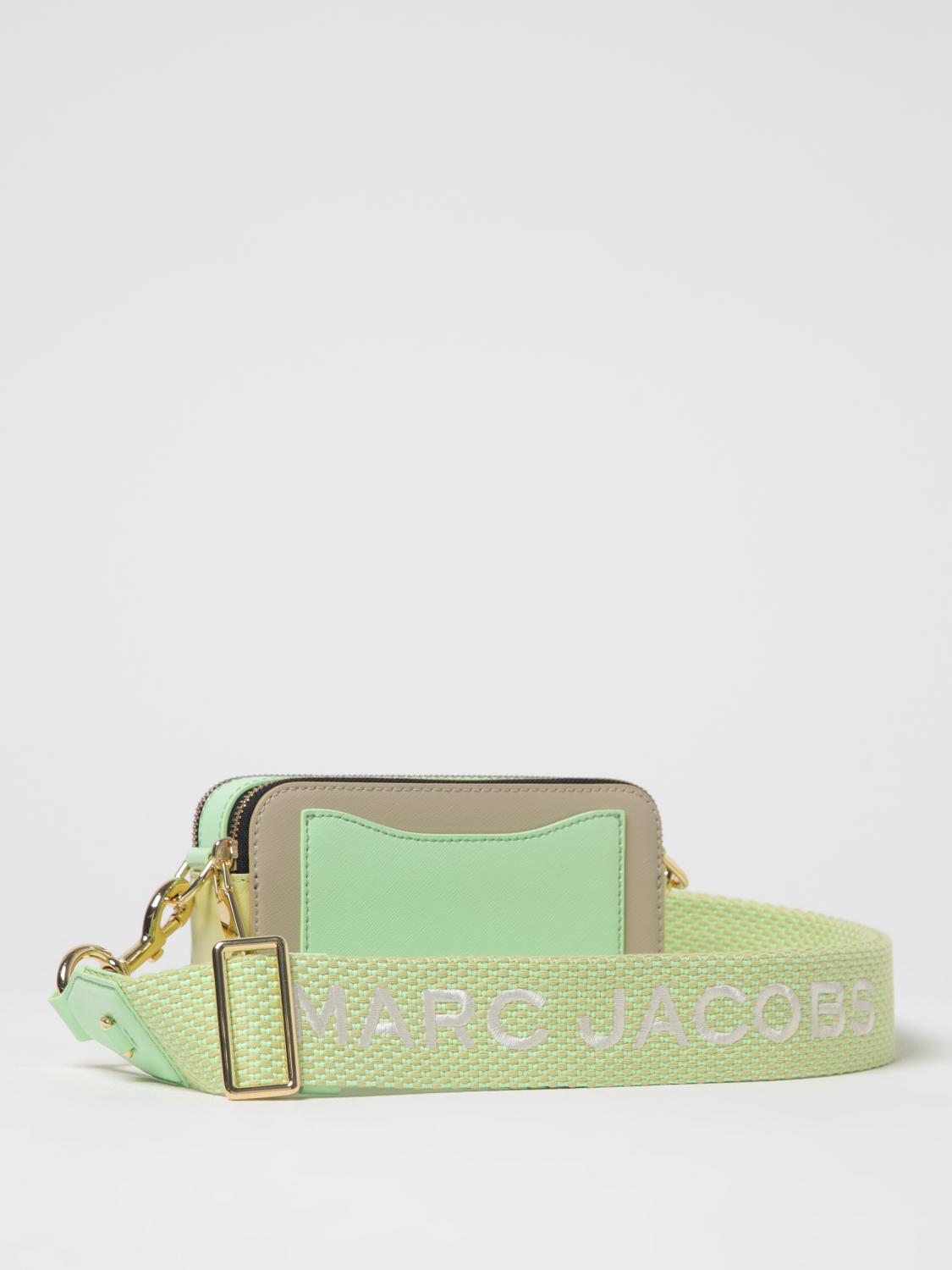MARC JACOBS BORSA MINI: Borsa The Snapshot Marc Jacobs in pelle saffiano , Verde - Img 2