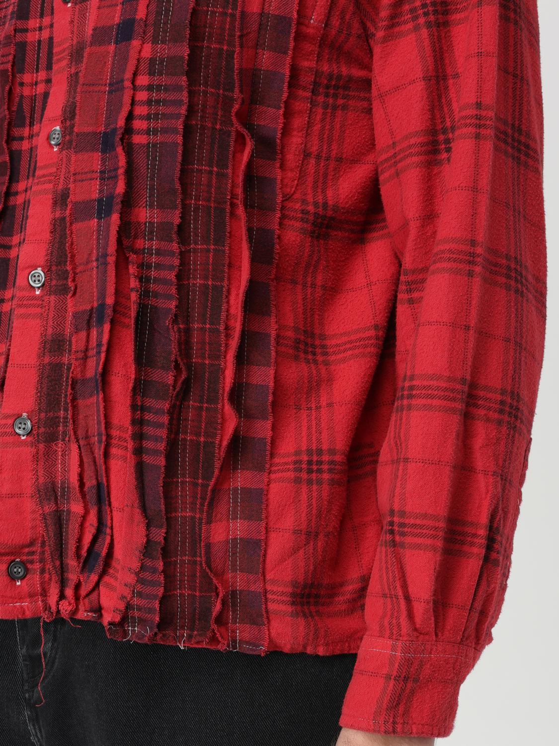 NEEDLES SHIRT: Shirt men Needles, Red - Img 3