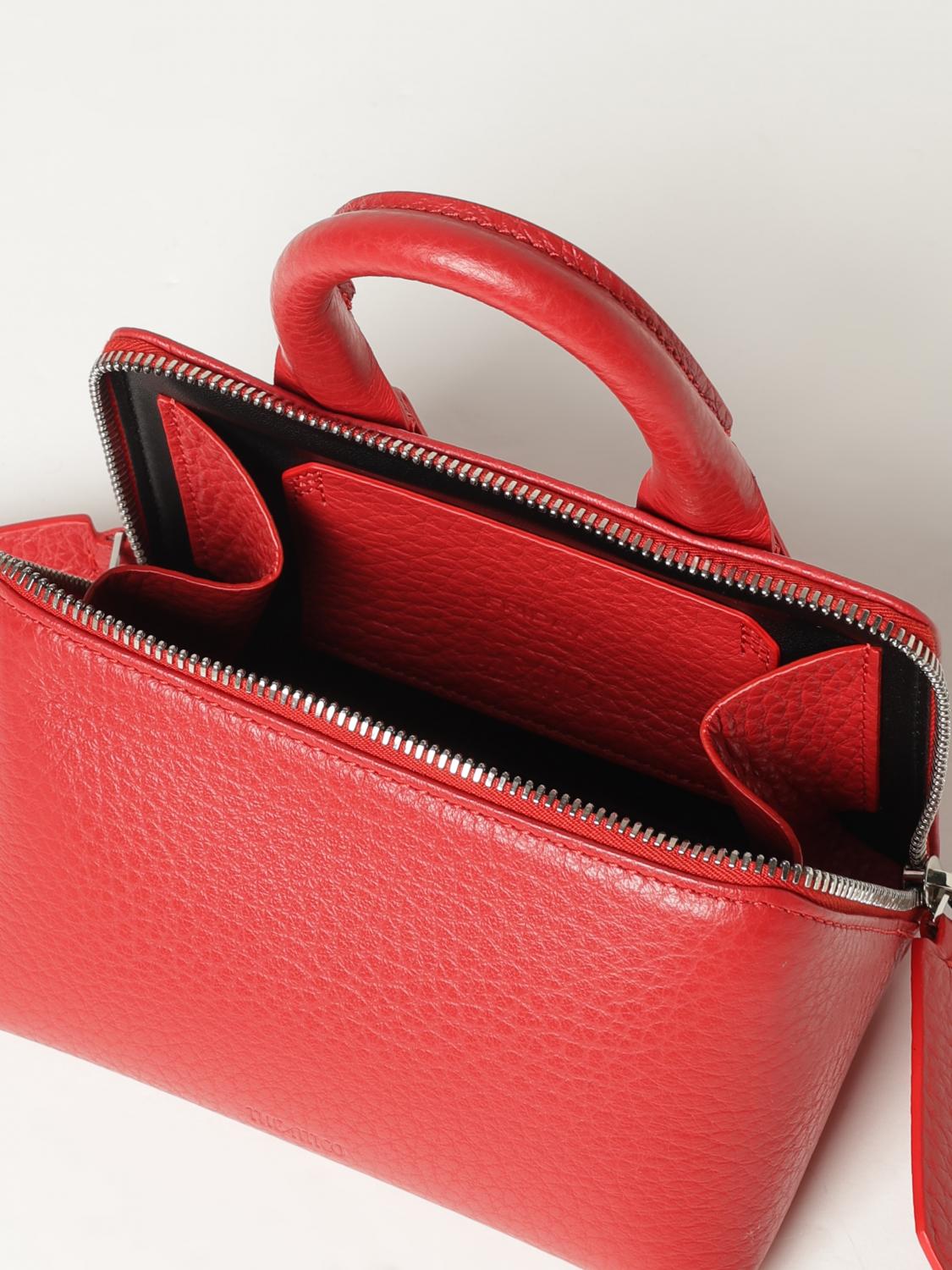 THE ATTICO MINI BAG: Shoulder bag woman The Attico, Red - Img 5