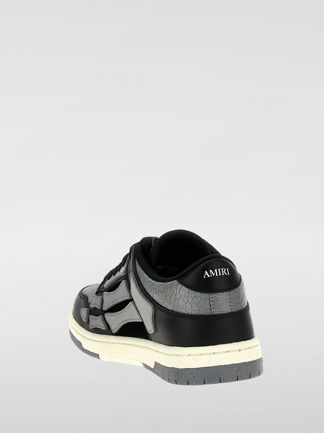 AMIRI SNEAKERS: Sneakers Skel Amiri in pelle , Nero - Img 3