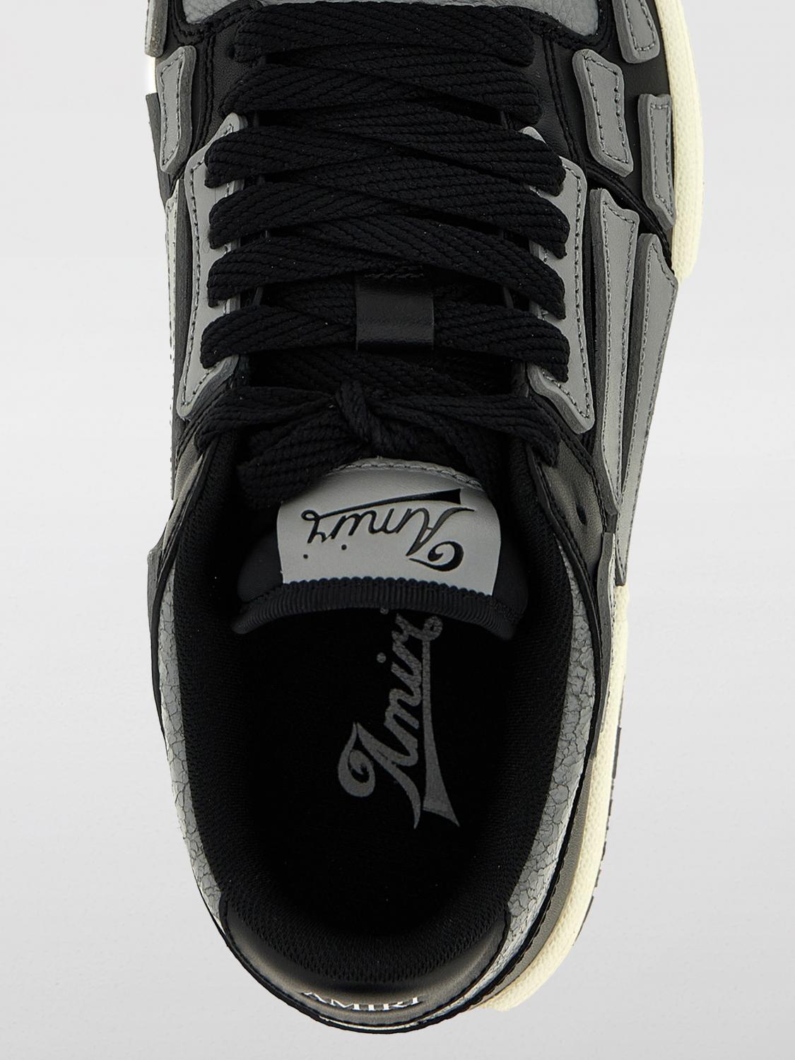 AMIRI SNEAKERS: Sneakers Skel Amiri in pelle , Nero - Img 4