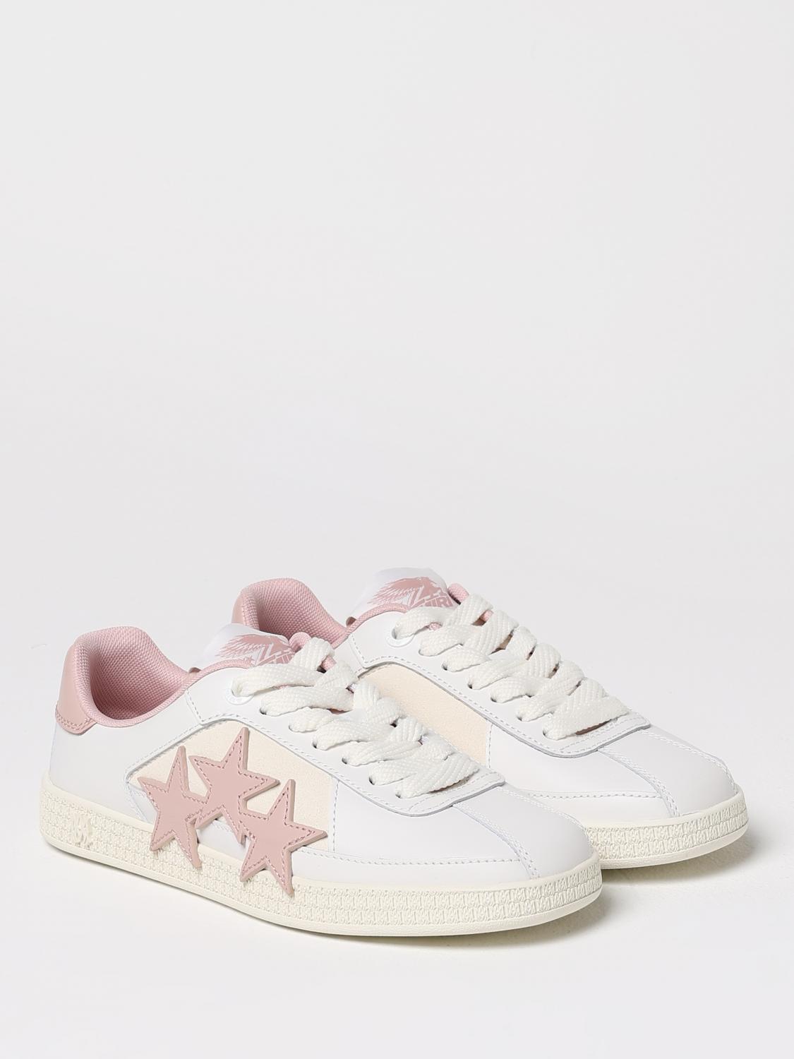 AMIRI SNEAKERS: Sneakers Pacific Amiri in pelle , Pesca - Img 2