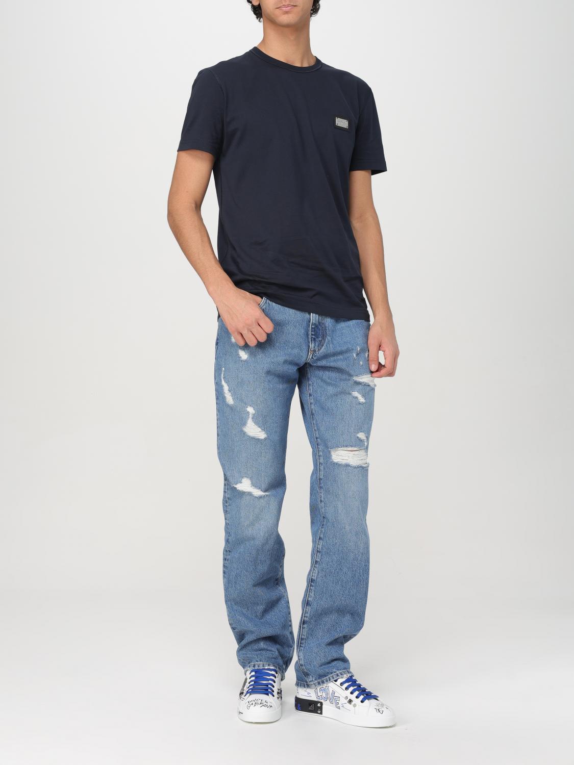 DOLCE & GABBANA JEANS: Jeans men Dolce & Gabbana, Denim - Img 2