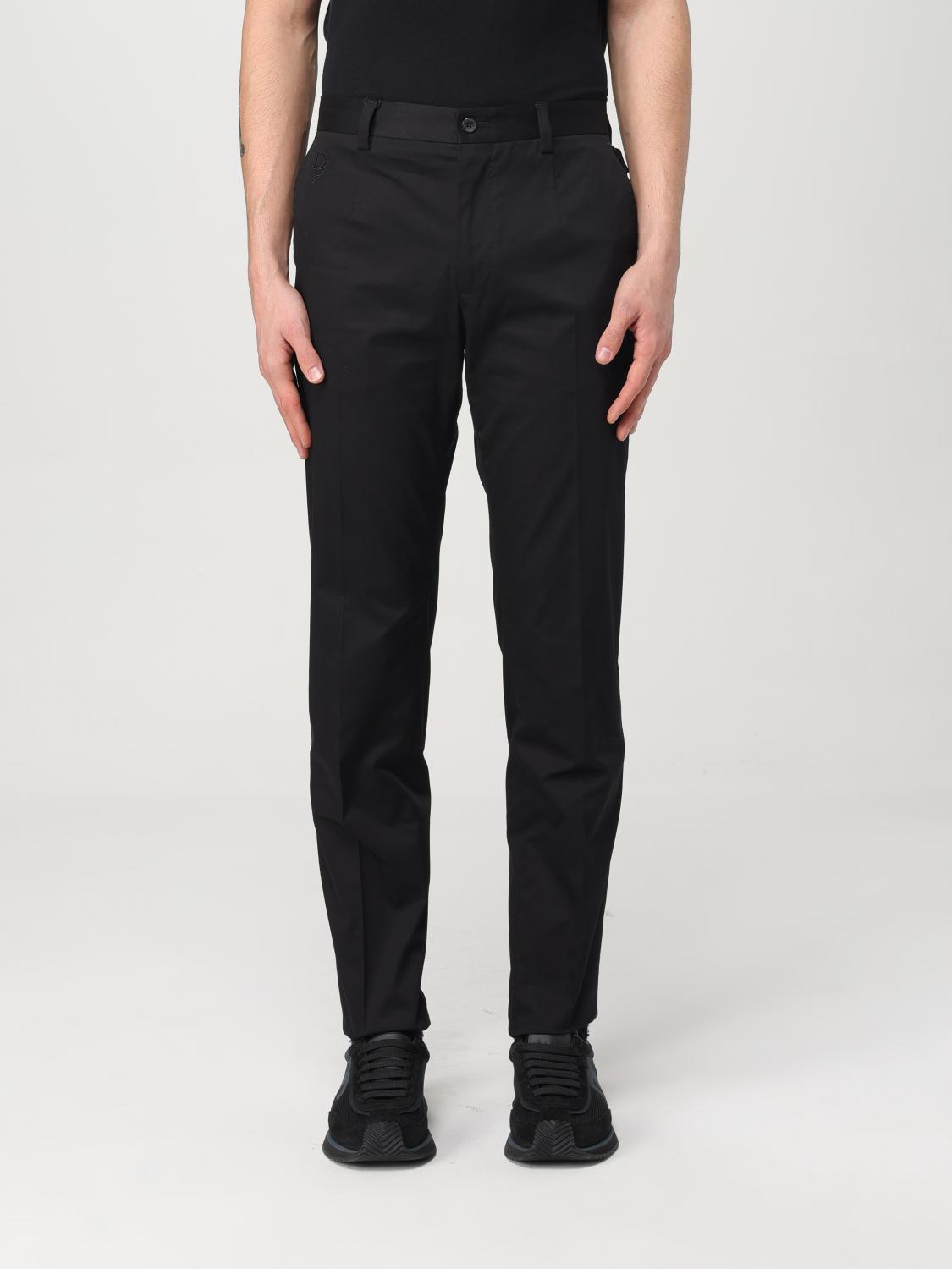 DOLCE & GABBANA PANTS: Pants men Dolce & Gabbana, Black - Img 1