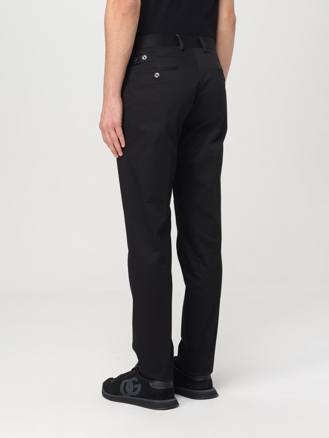 DOLCE & GABBANA PANTS: Pants men Dolce & Gabbana, Black - Img 3