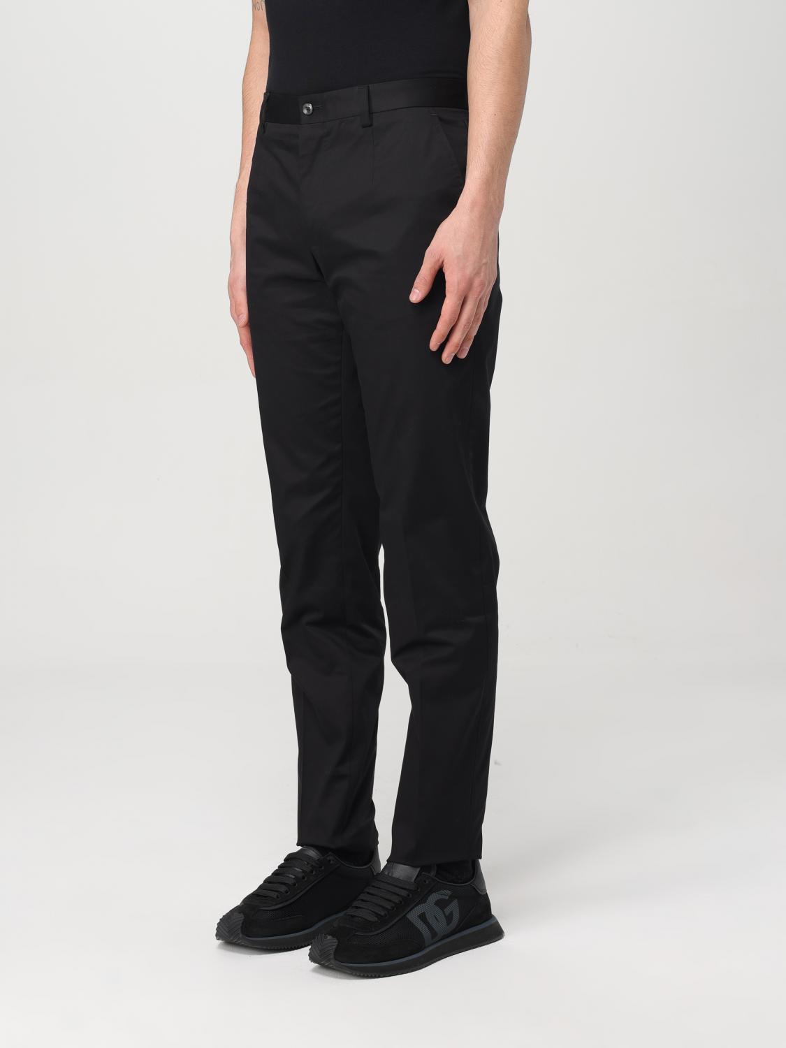 DOLCE & GABBANA PANTS: Pants men Dolce & Gabbana, Black - Img 4