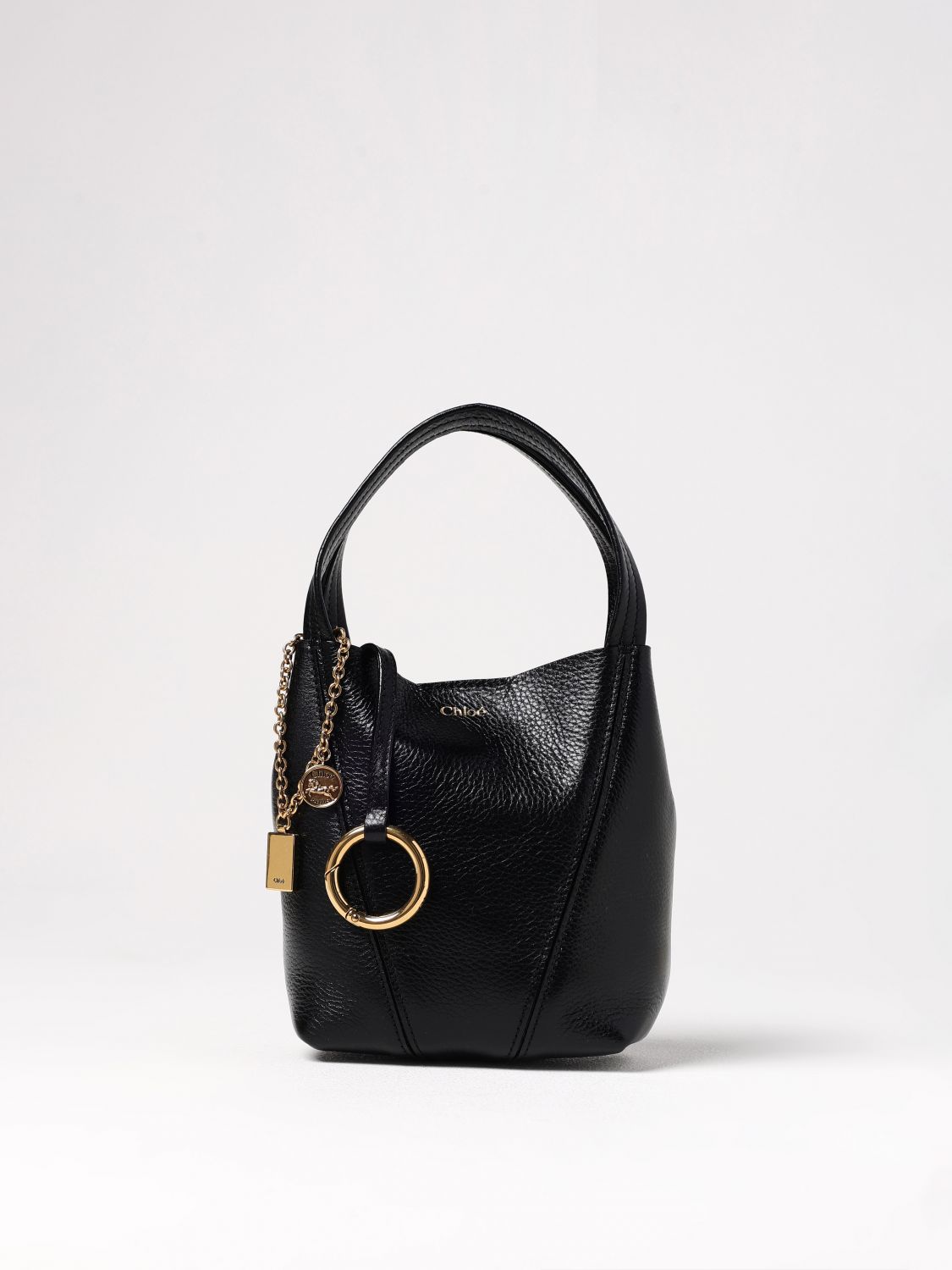 CHLOÉ HANDTASCHE: Schultertasche damen ChloÉ, Schwarz - Img 1