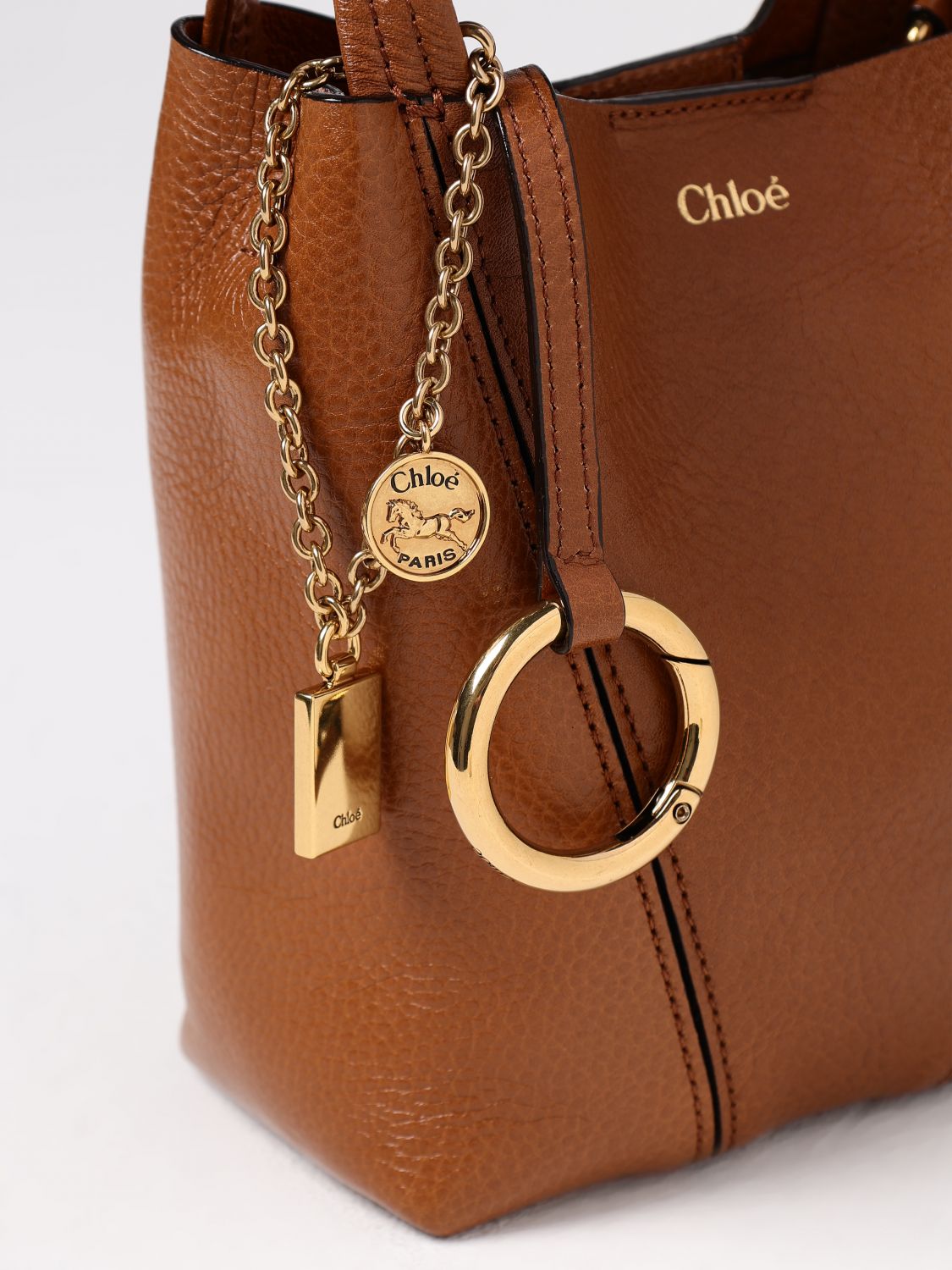 CHLOÉ HANDBAG: Shoulder bag woman ChloÉ, Brown - Img 4