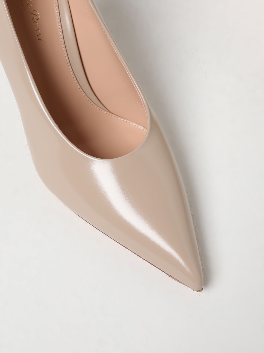 GIANVITO ROSSI HIGH HEEL SHOES: High heel shoes woman Gianvito Rossi, Beige - Img 4