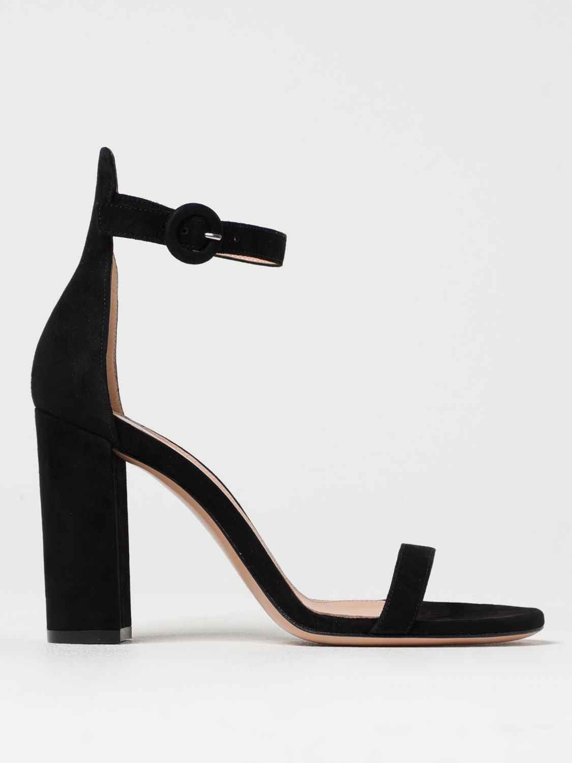 GIANVITO ROSSI HEELED SANDALS: Heeled sandals woman Gianvito Rossi, Black - Img 1