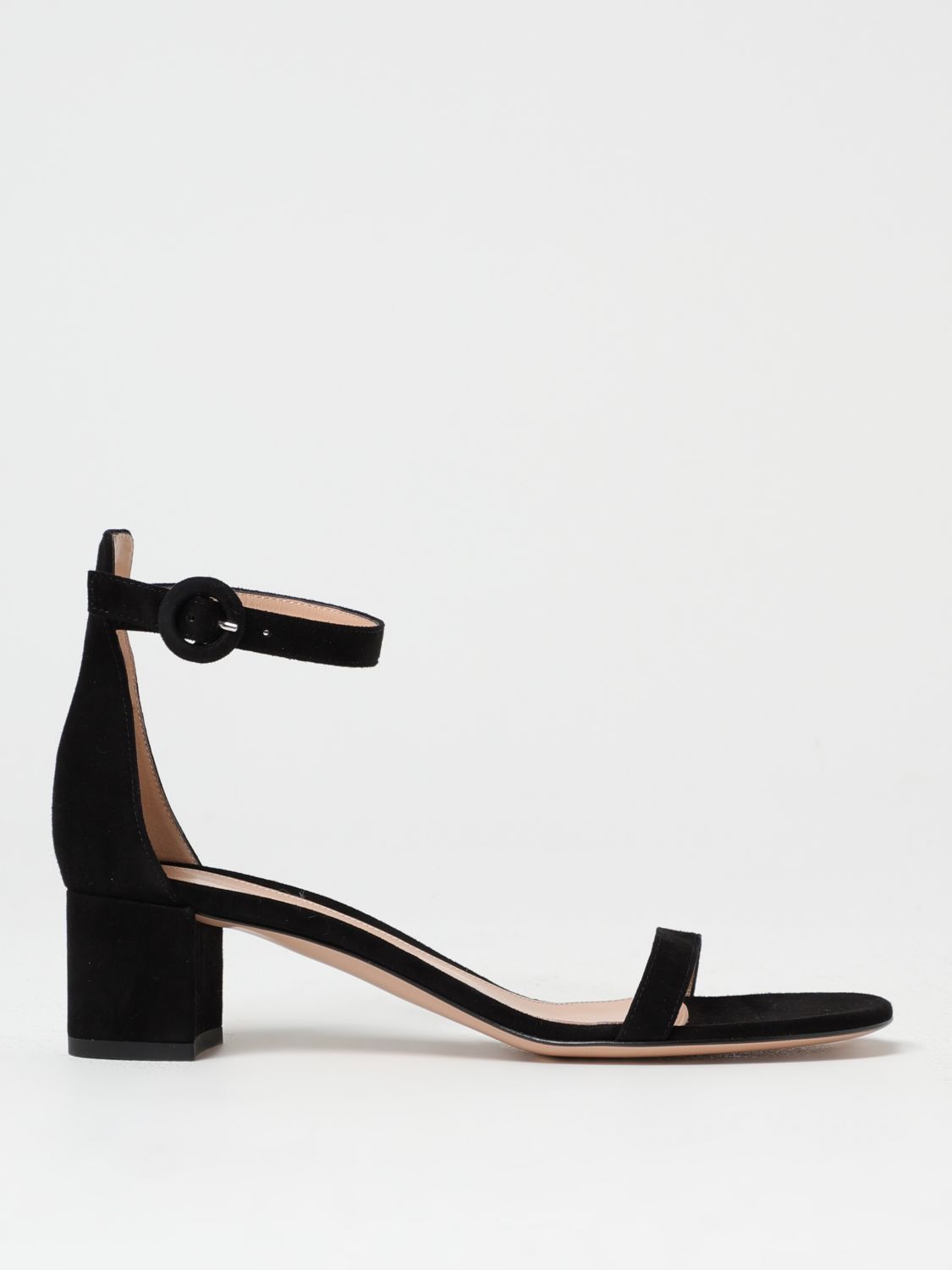 GIANVITO ROSSI HEELED SANDALS: Heeled sandals woman Gianvito Rossi, Black - Img 1