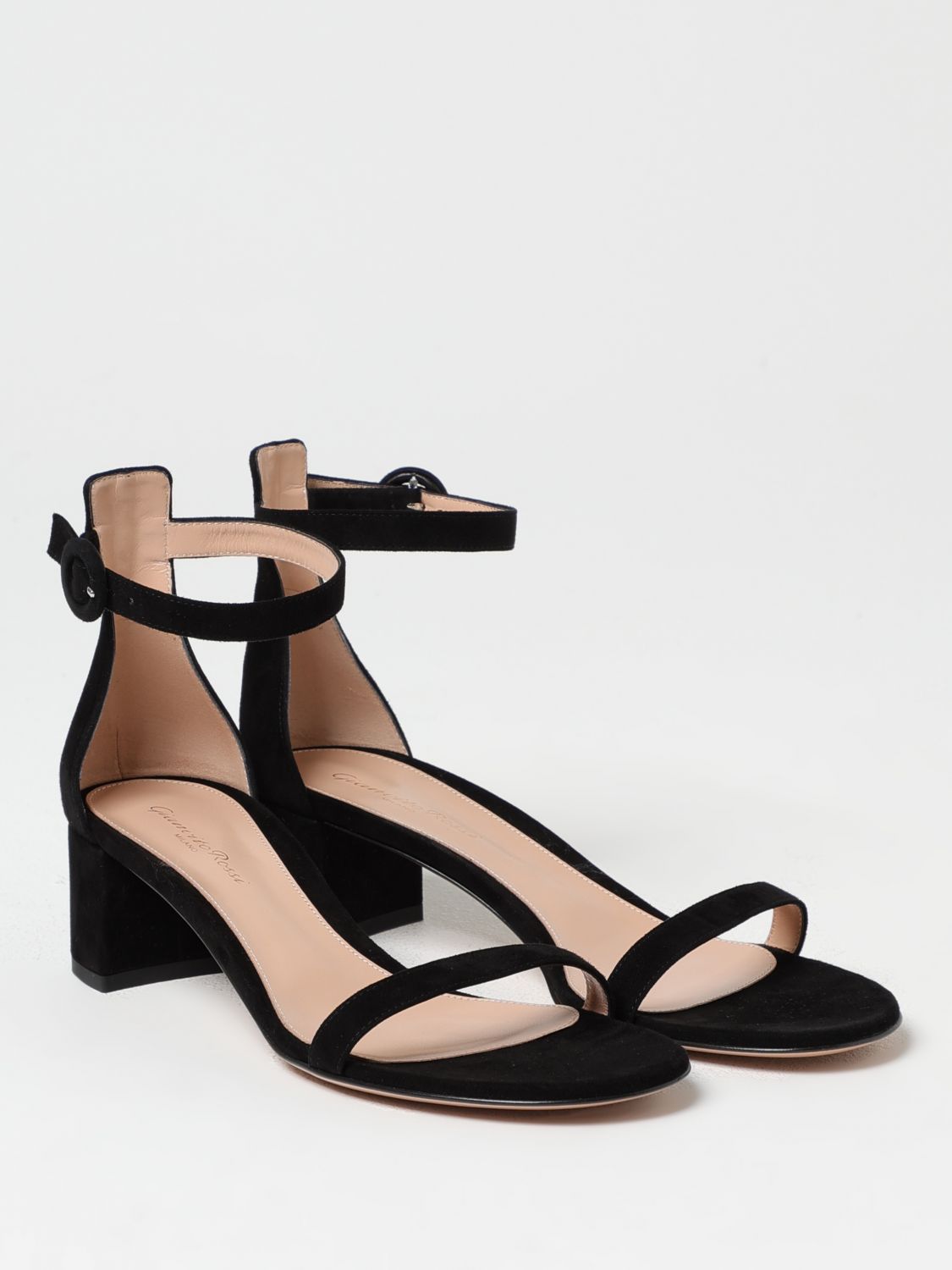 GIANVITO ROSSI HEELED SANDALS: Heeled sandals woman Gianvito Rossi, Black - Img 2