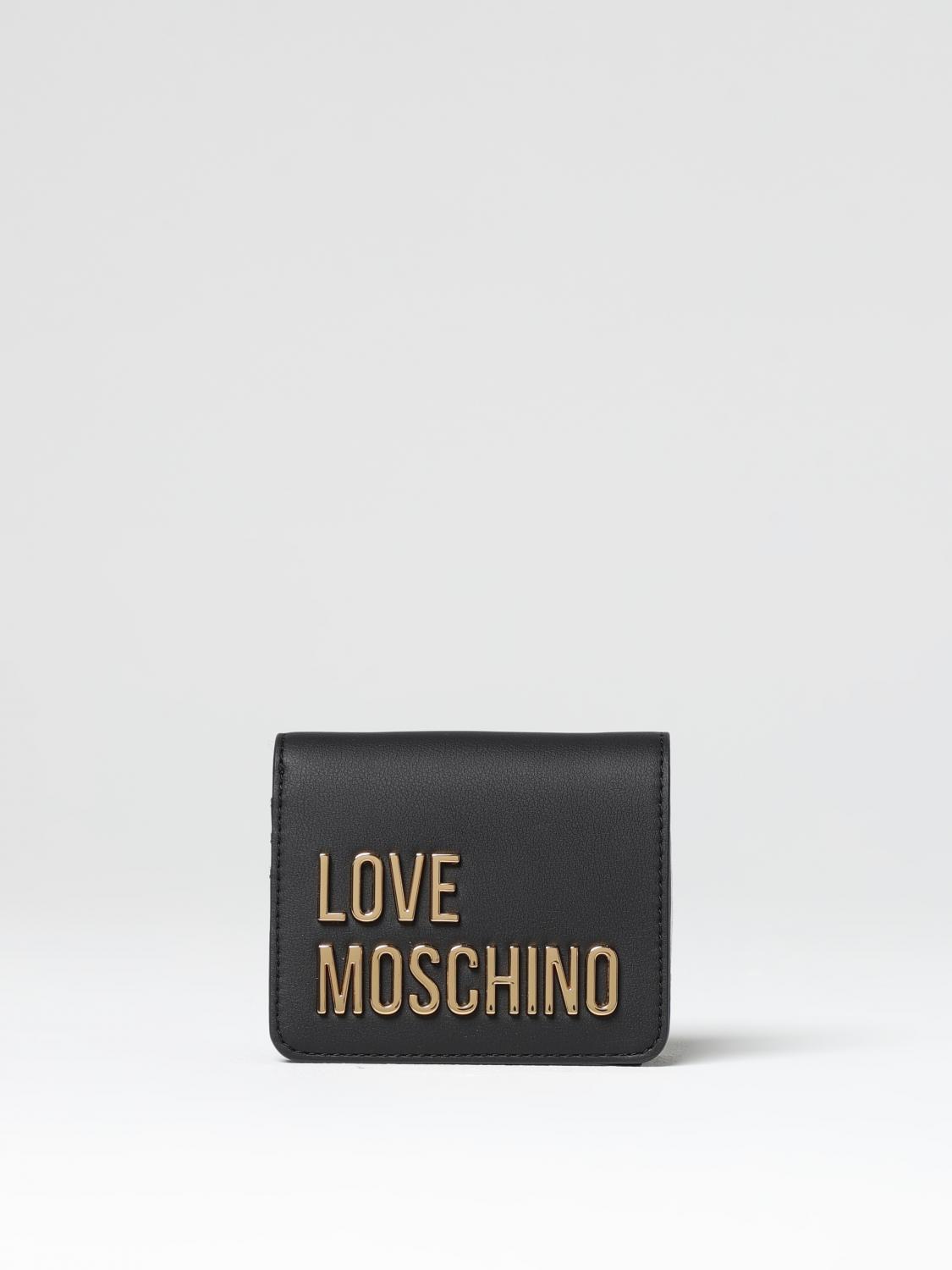 LOVE MOSCHINO 財布: 財布 レディース Love Moschino, ゴールド - Img 1