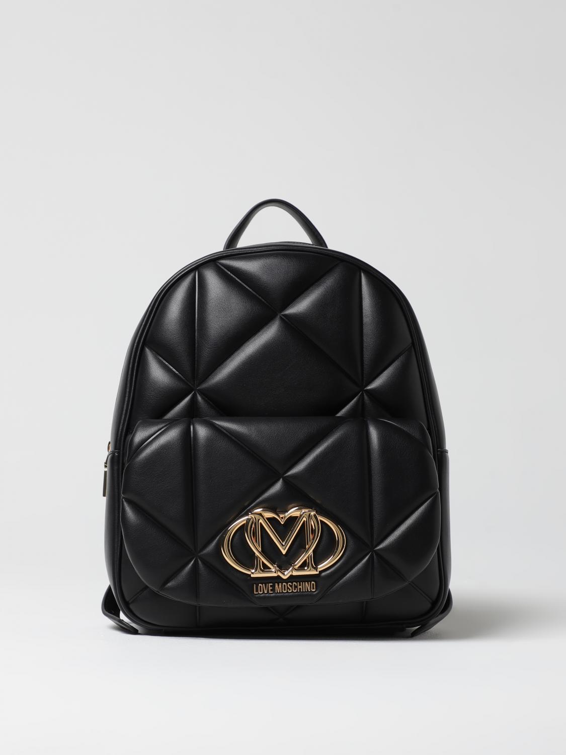 LOVE MOSCHINO BACKPACK: Backpack woman Love Moschino, Black - Img 1