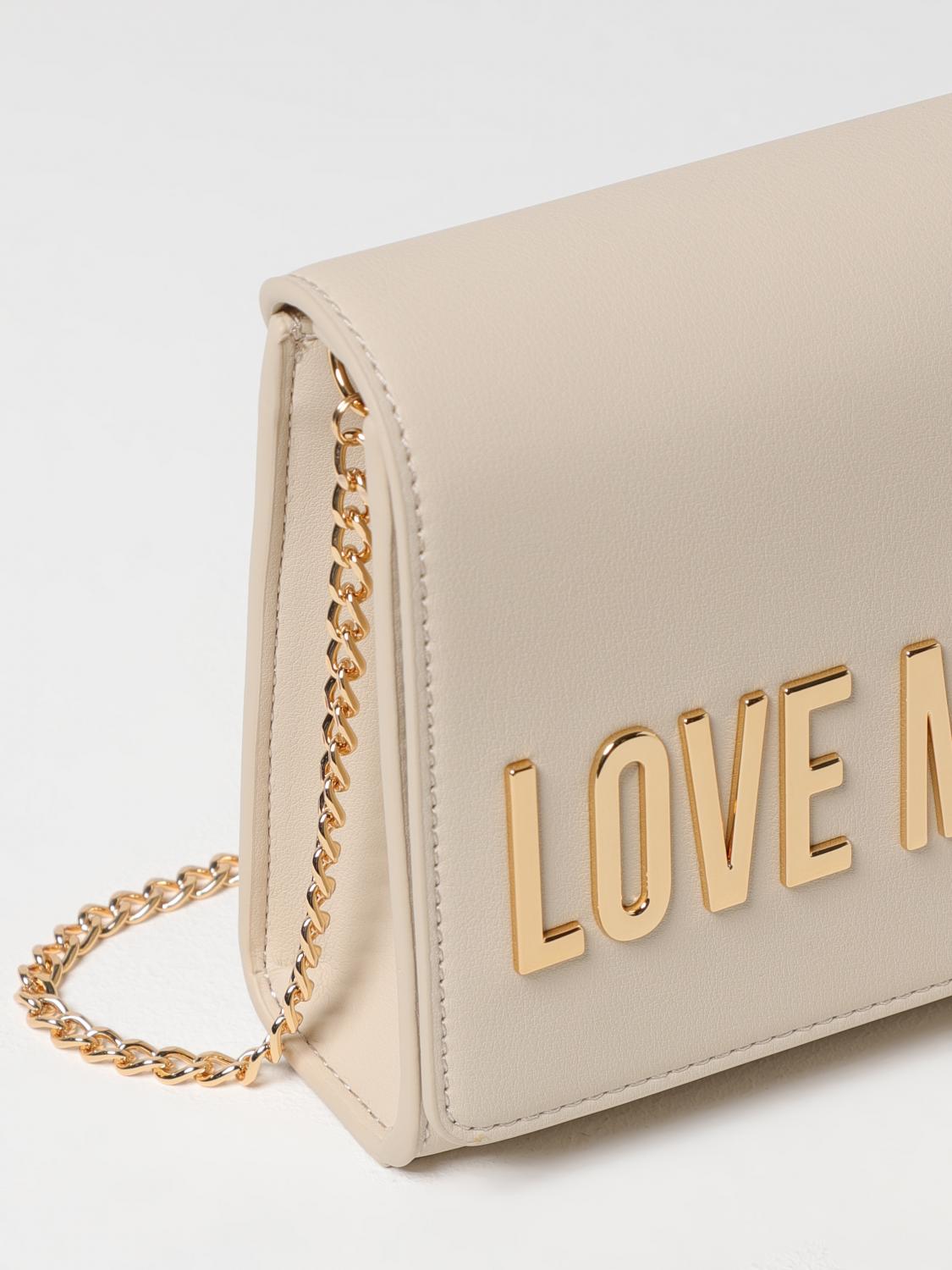 LOVE MOSCHINO HANDBAG: Handbag woman Love Moschino, Ivory - Img 3