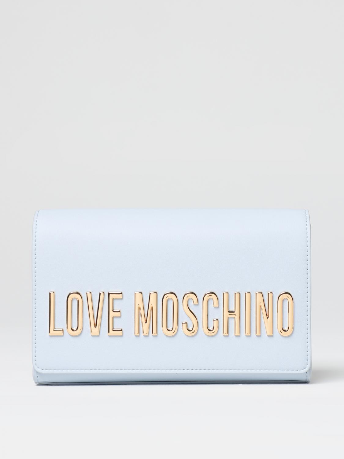 LOVE MOSCHINO MINI-TASCHE: Handtasche damen Love Moschino, Himmelblau - Img 1