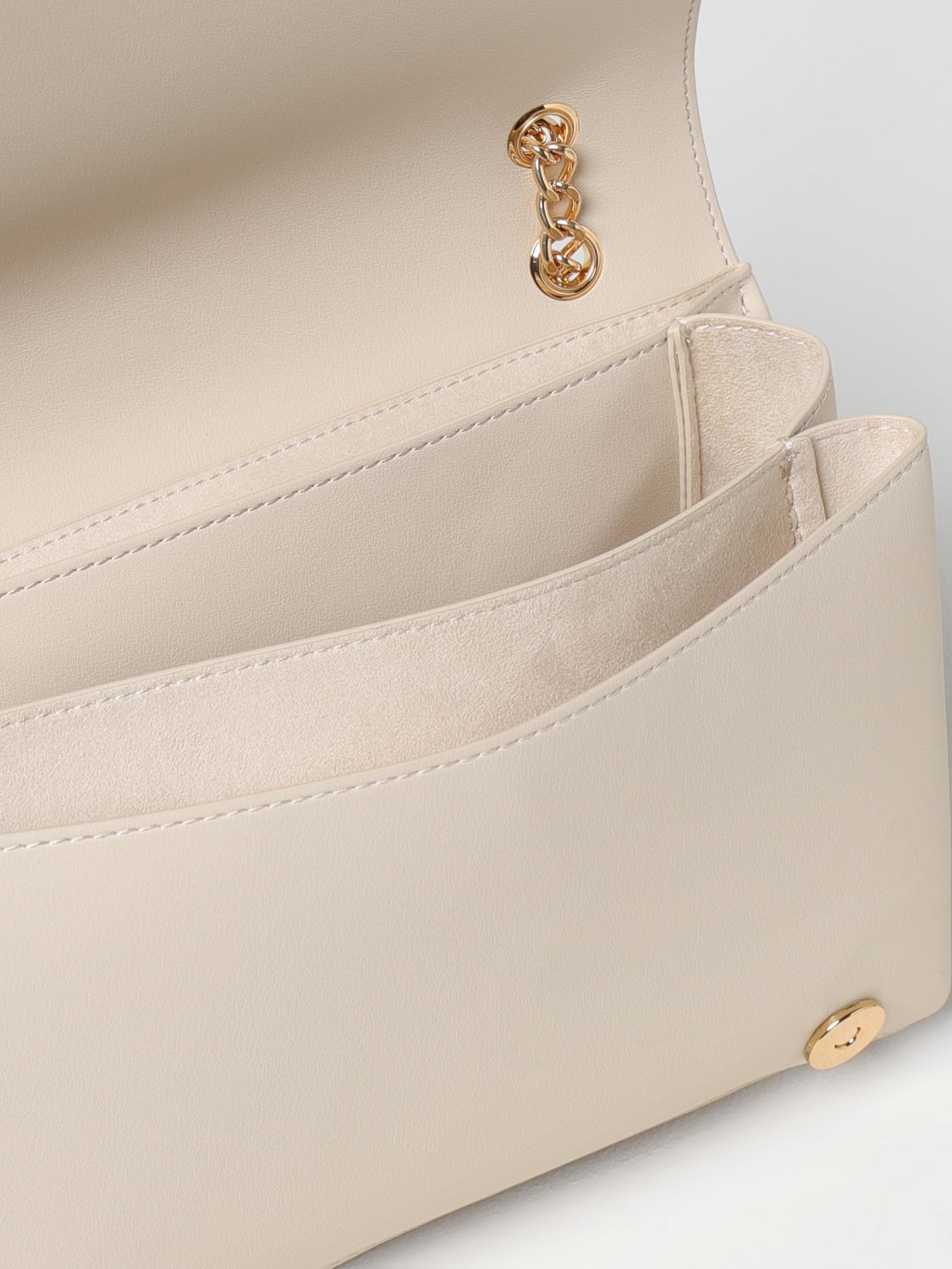 LOVE MOSCHINO SCHULTERTASCHE: Handtasche damen Love Moschino, Ivory - Img 3