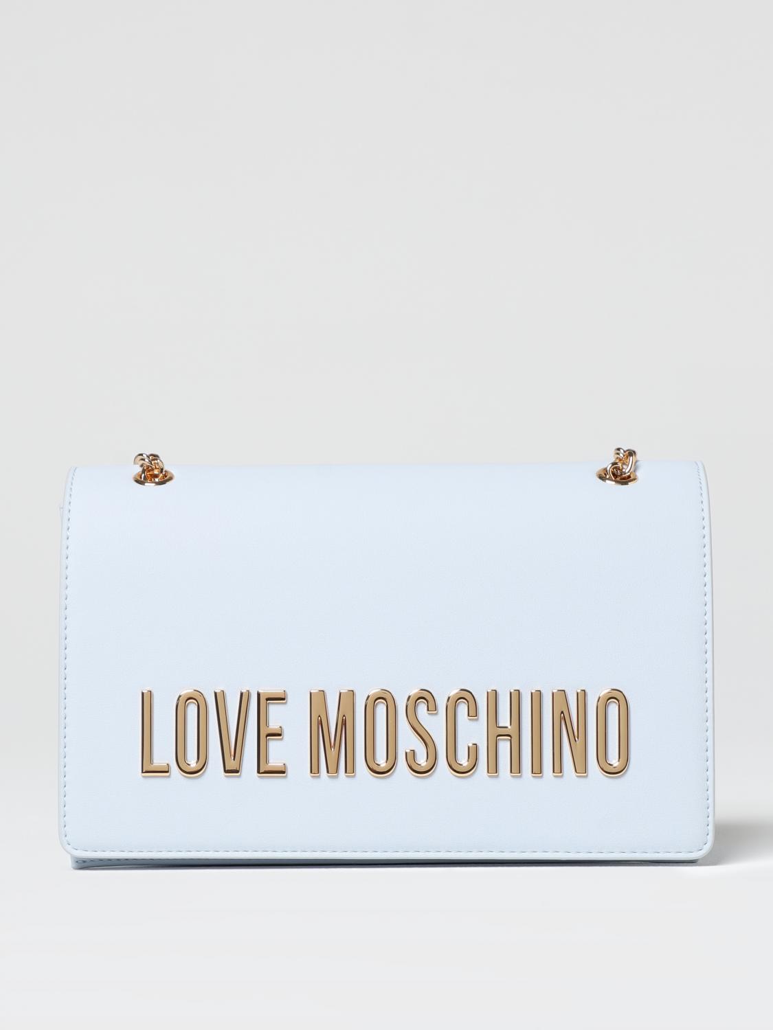 LOVE MOSCHINO HANDTASCHE: Handtasche damen Love Moschino, Himmelblau - Img 1