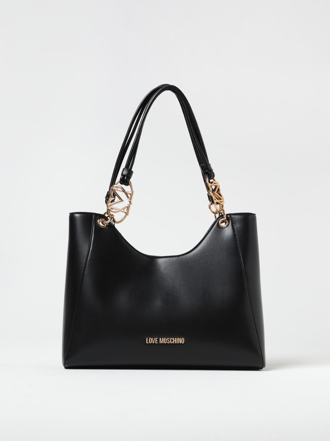 LOVE MOSCHINO BORSA A MANO: Borsa a mano donna Love Moschino, Nero - Img 1