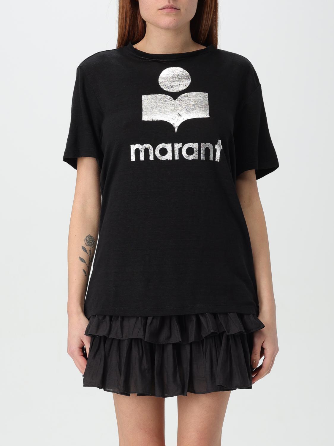 ISABEL MARANT ETOILE T-SHIRT: T-shirt woman Isabel Marant Etoile, Black - Img 1