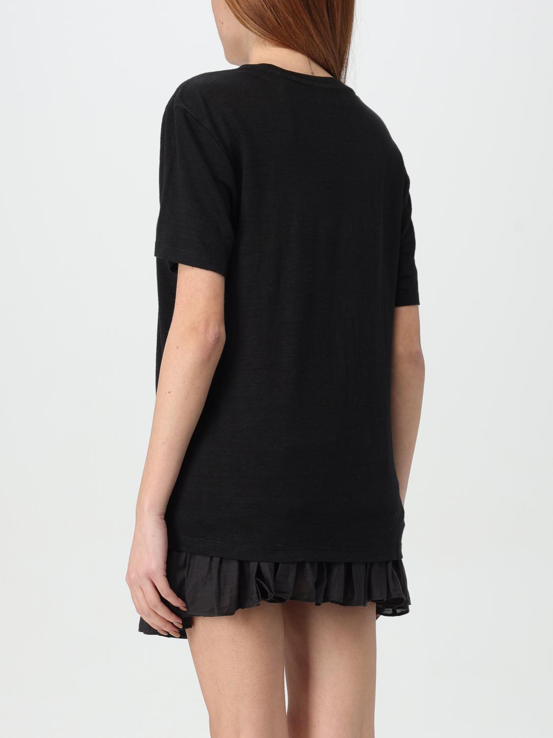 ISABEL MARANT ETOILE T-SHIRT: T-shirt woman Isabel Marant Etoile, Black - Img 2