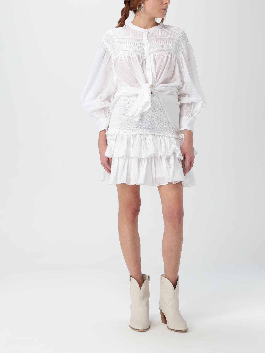 ISABEL MARANT ETOILE SHIRT: Shirt woman Isabel Marant Etoile, White - Img 2