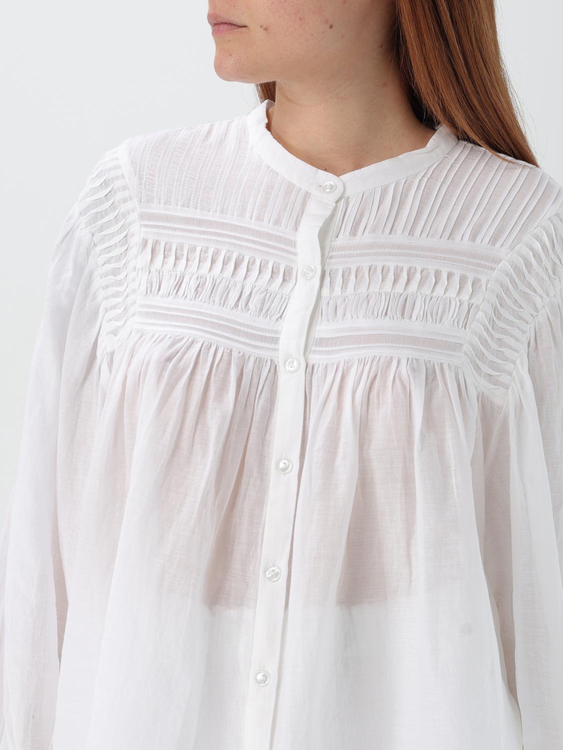 ISABEL MARANT ETOILE SHIRT: Shirt woman Isabel Marant Etoile, White - Img 5