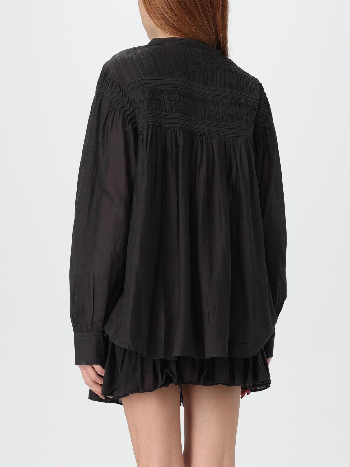 ISABEL MARANT ETOILE SHIRT: Shirt woman Isabel Marant Etoile, Black - Img 3