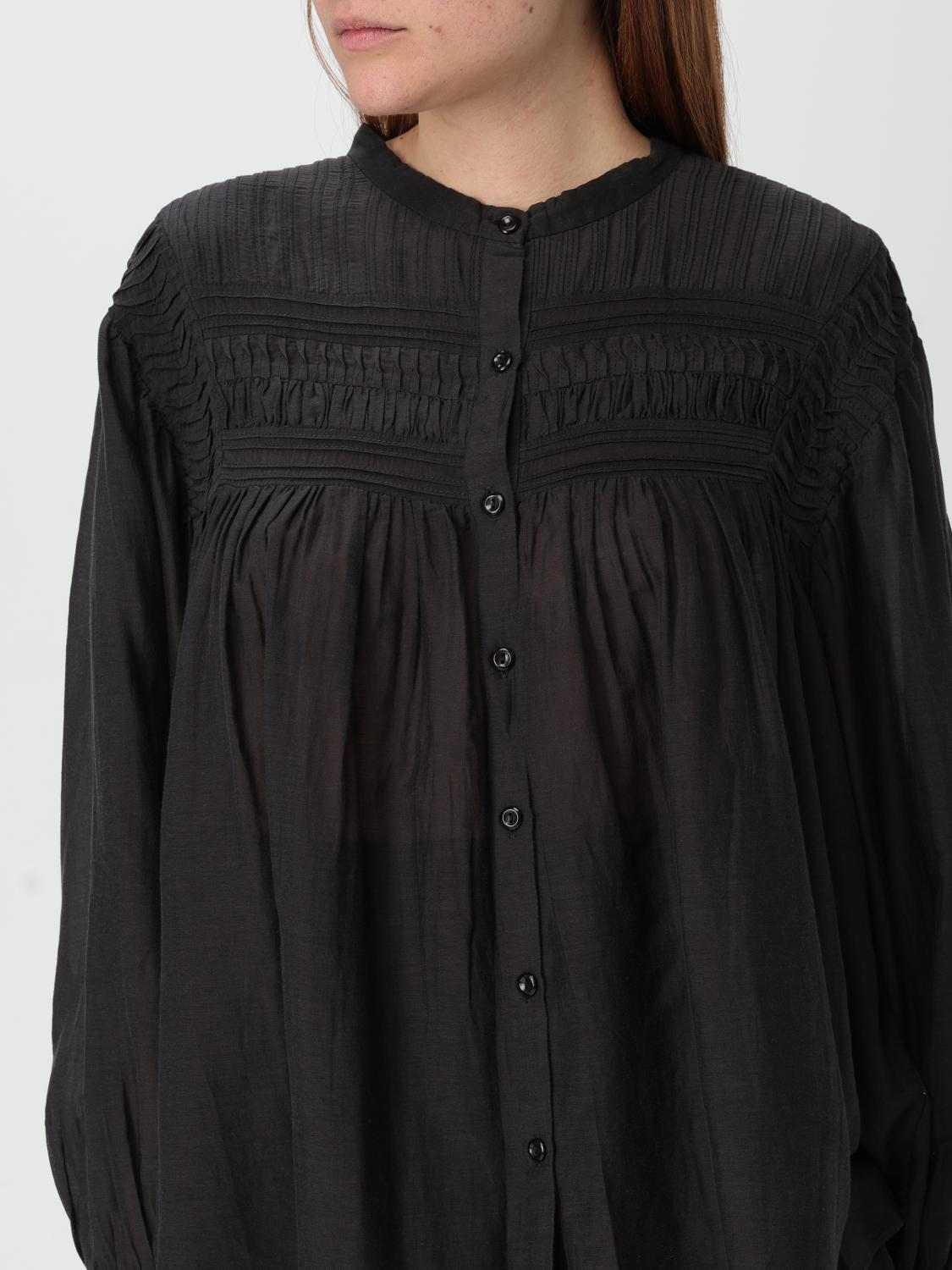 ISABEL MARANT ETOILE SHIRT: Shirt woman Isabel Marant Etoile, Black - Img 4