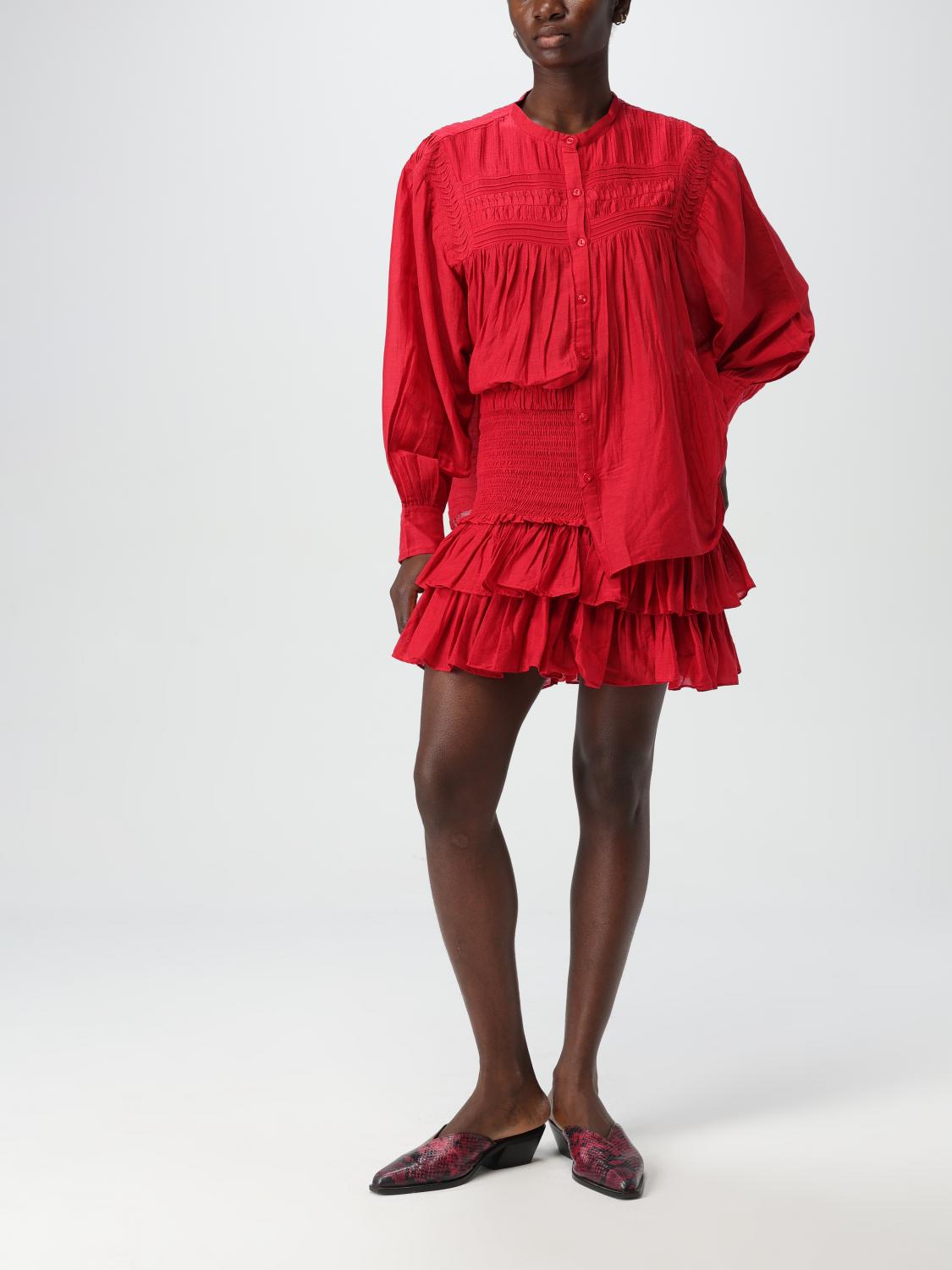 ISABEL MARANT ETOILE SHIRT: Shirt woman Isabel Marant Etoile, Red - Img 2