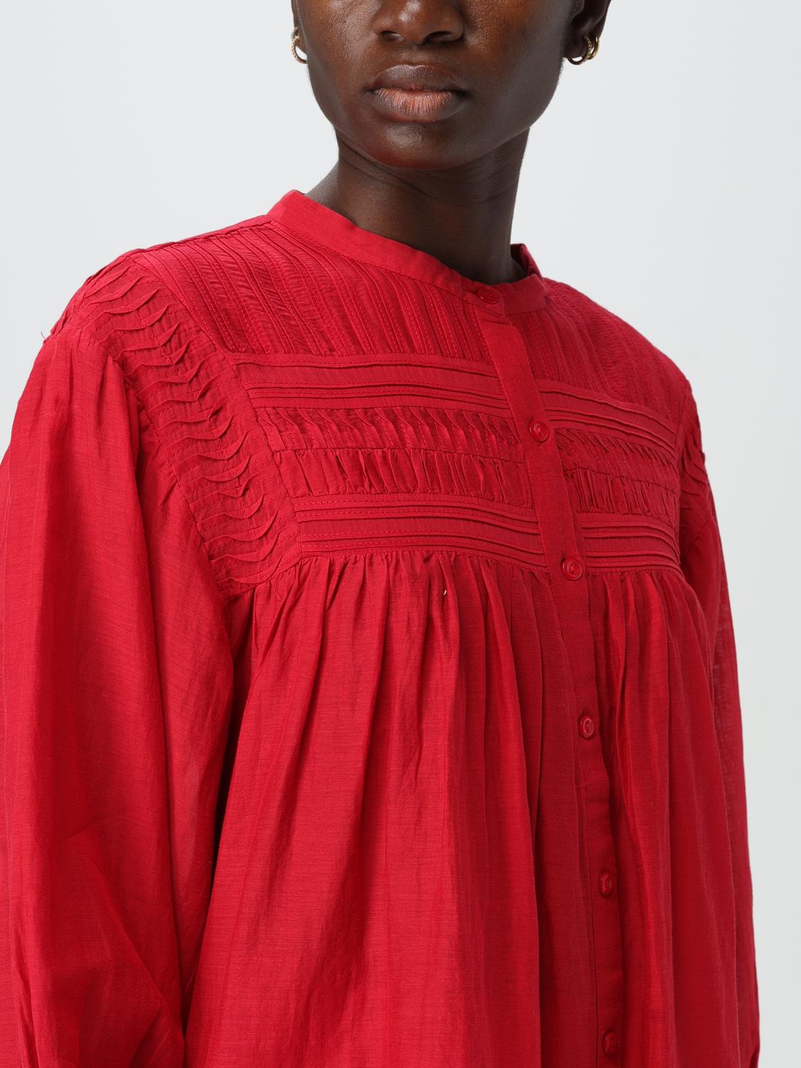 ISABEL MARANT ETOILE SHIRT: Shirt woman Isabel Marant Etoile, Red - Img 4