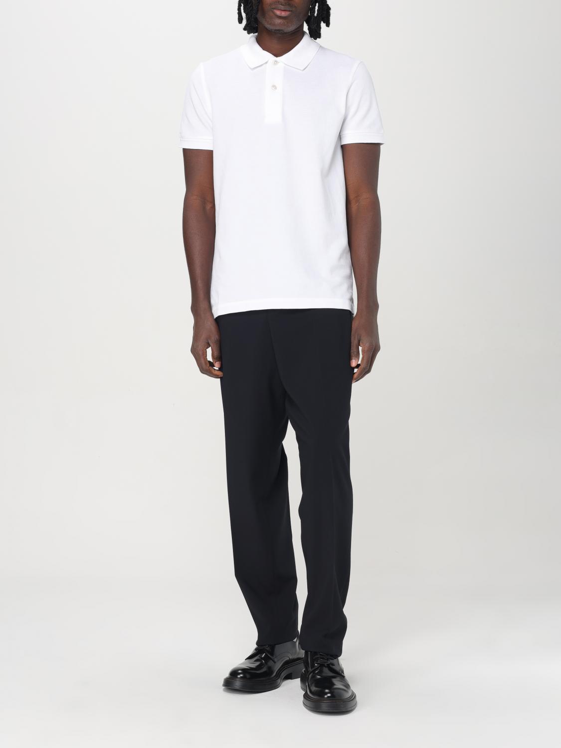 TOM FORD POLO SHIRT: Polo shirt men Tom Ford, White - Img 2