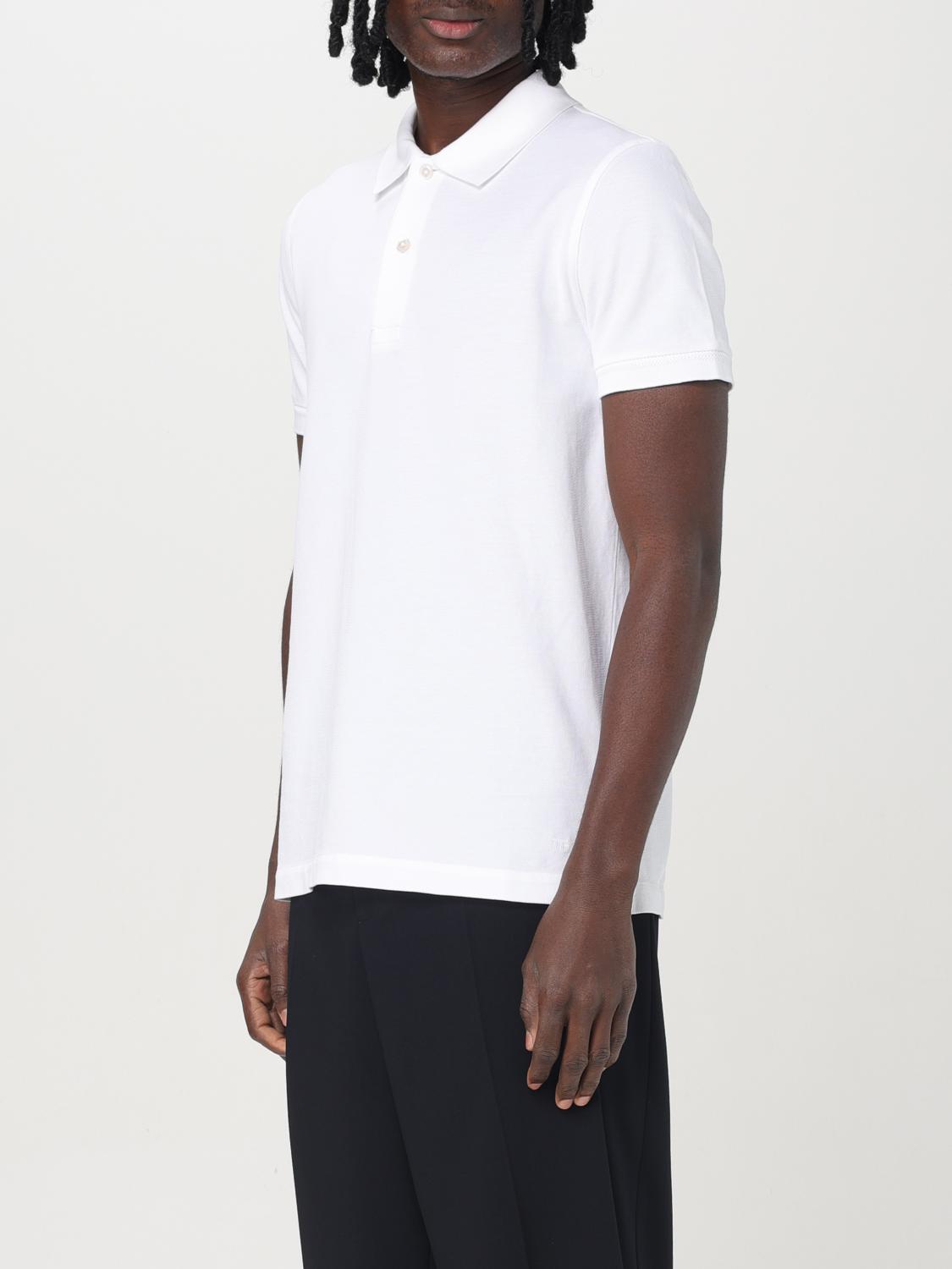 TOM FORD POLO SHIRT: Polo shirt men Tom Ford, White - Img 4