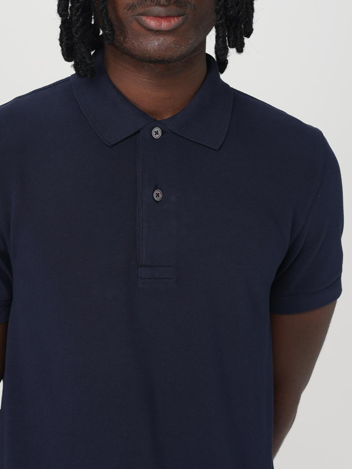 TOM FORD POLO SHIRT: Polo shirt men Tom Ford, Blue - Img 5