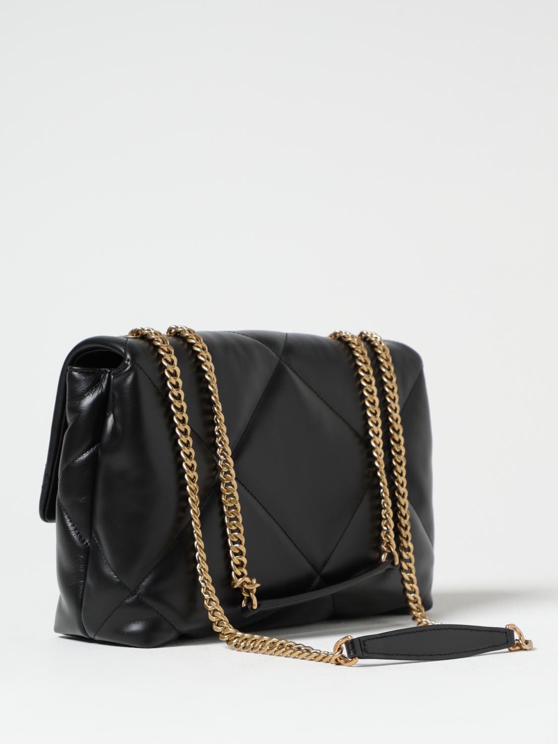 TORY BURCH BORSA A SPALLA: Borsa a spalla Kira in nappa trapuntata Tory Burch, Nero - Img 2