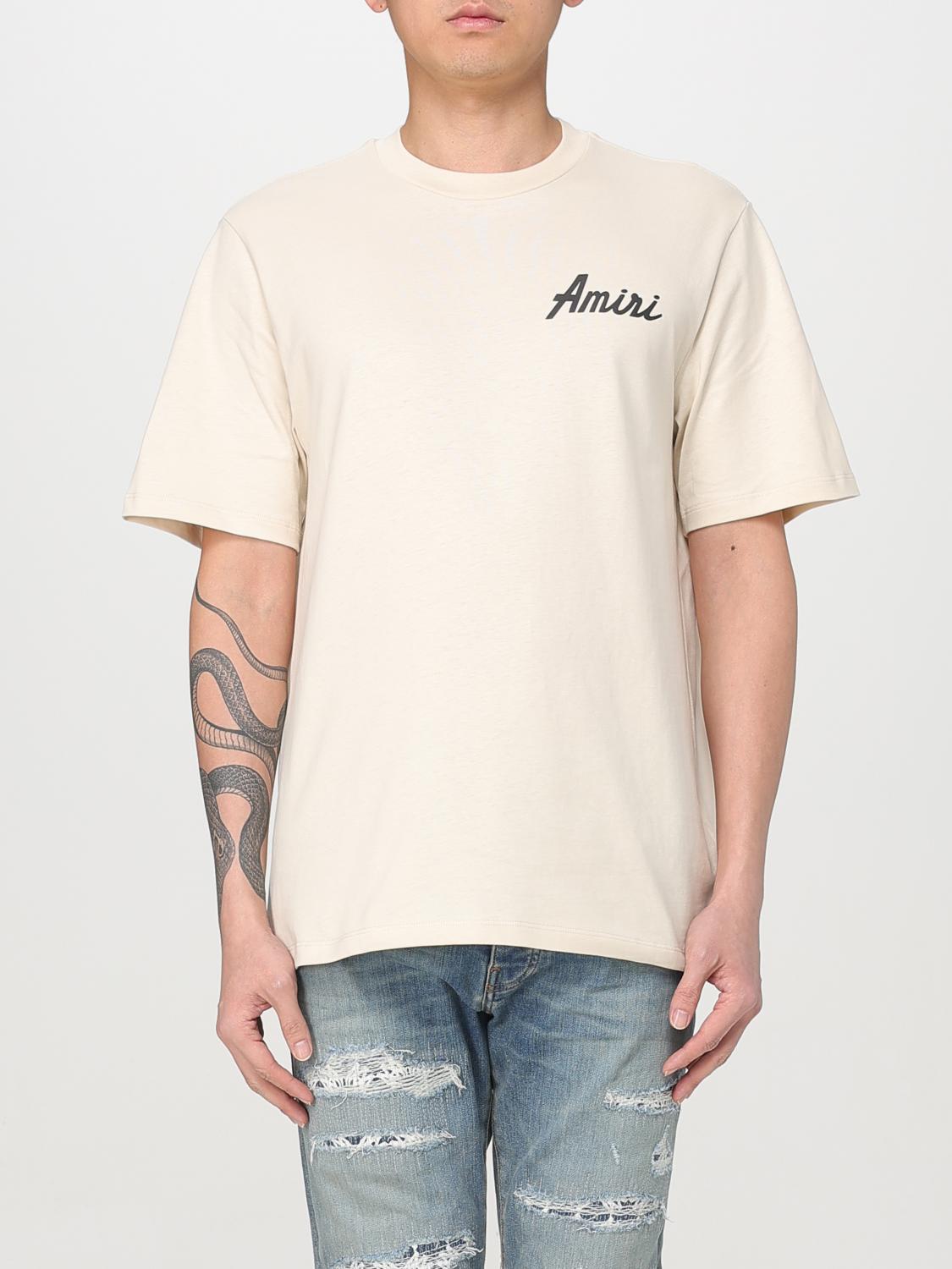 AMIRI CAMISETA: Camiseta hombre Amiri, Beige - Img 1