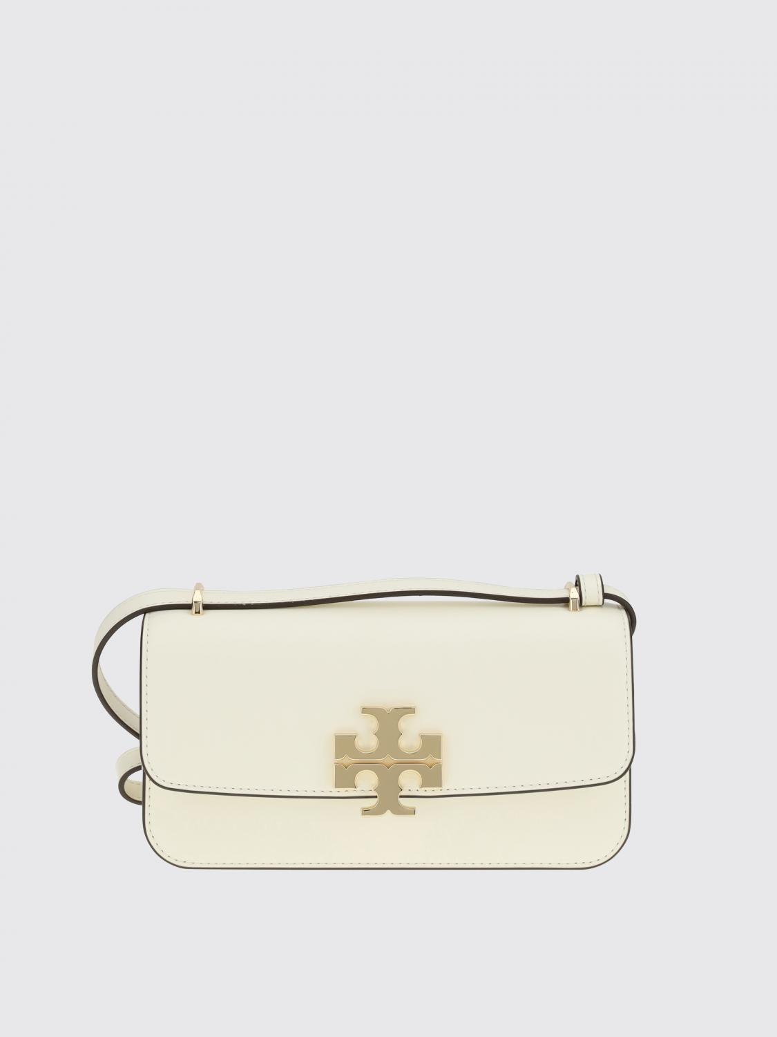 TORY BURCH BORSA MINI: Borsa Eleanor Tory Burch in pelle , Bianco - Img 1